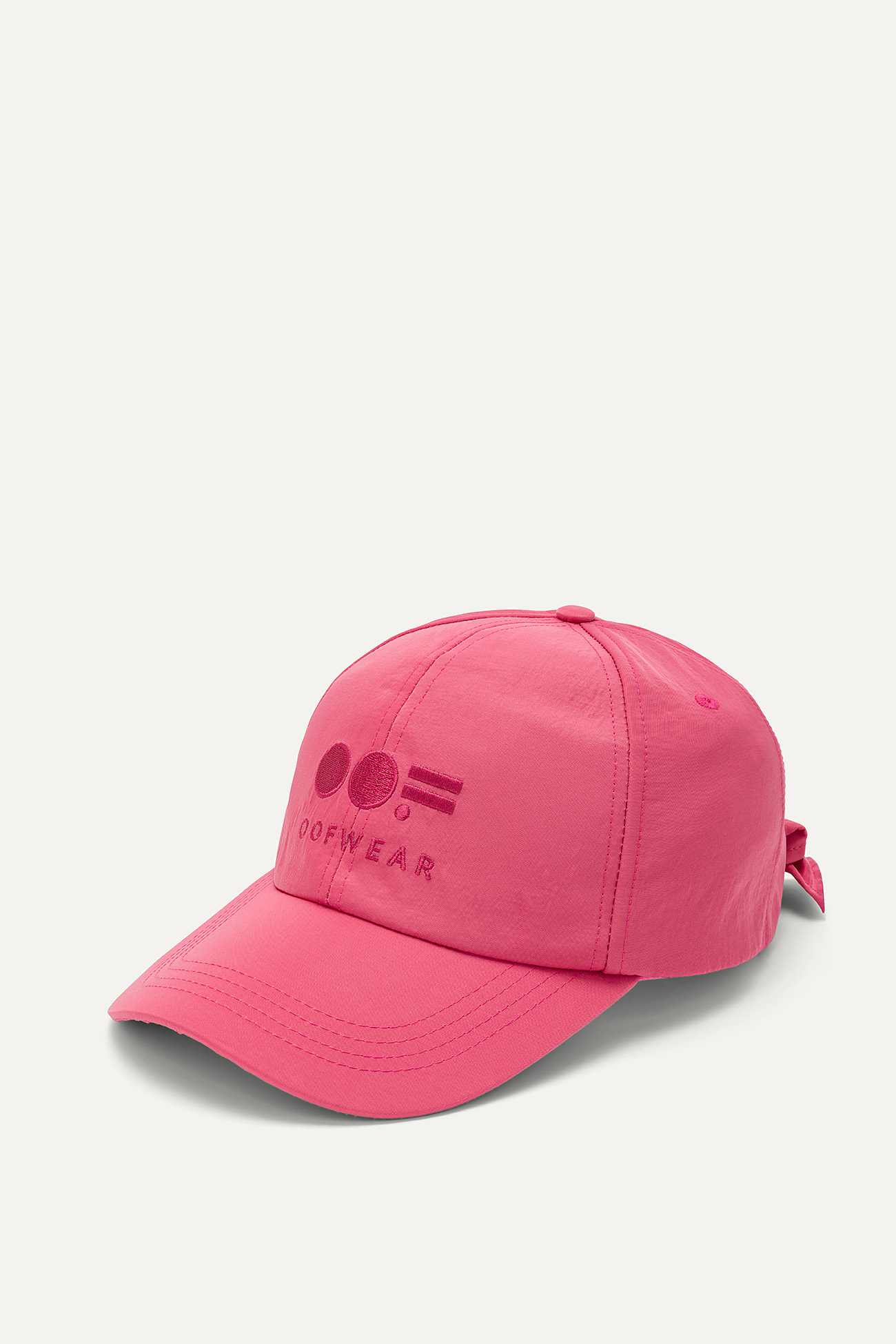 CAPPELLO CON VISIERA IN NYLON MEMORY 2009 - ROSA ANTICO - OOF WEAR