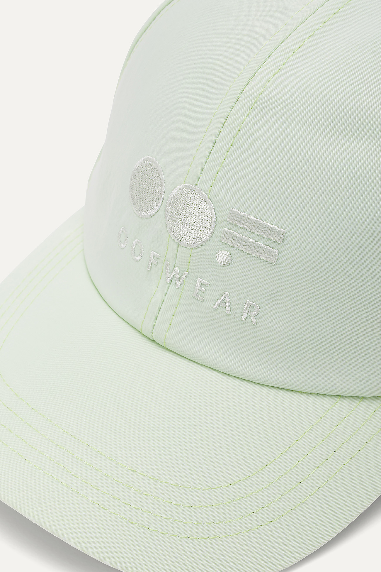 CAPPELLO CON VISIERA IN NYLON MEMORY 2009 - MENTA - OOF WEAR