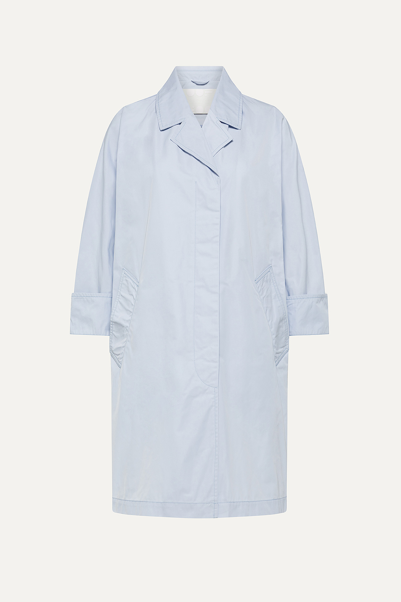 MEMORY NYLON TRENCH COAT 9138 - ICE - OOF WEAR