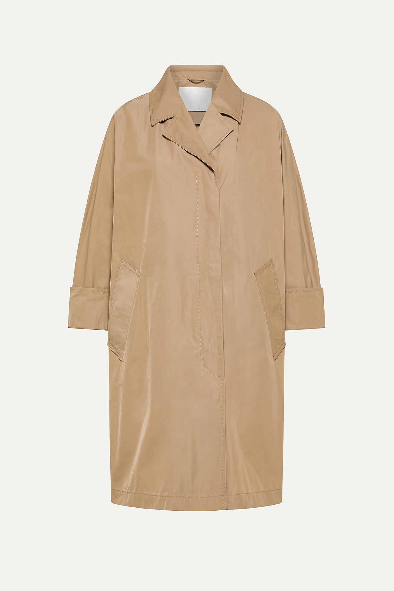 TRENCH IN NYLON MEMORY 9138 - BEIGE - OOF WEAR