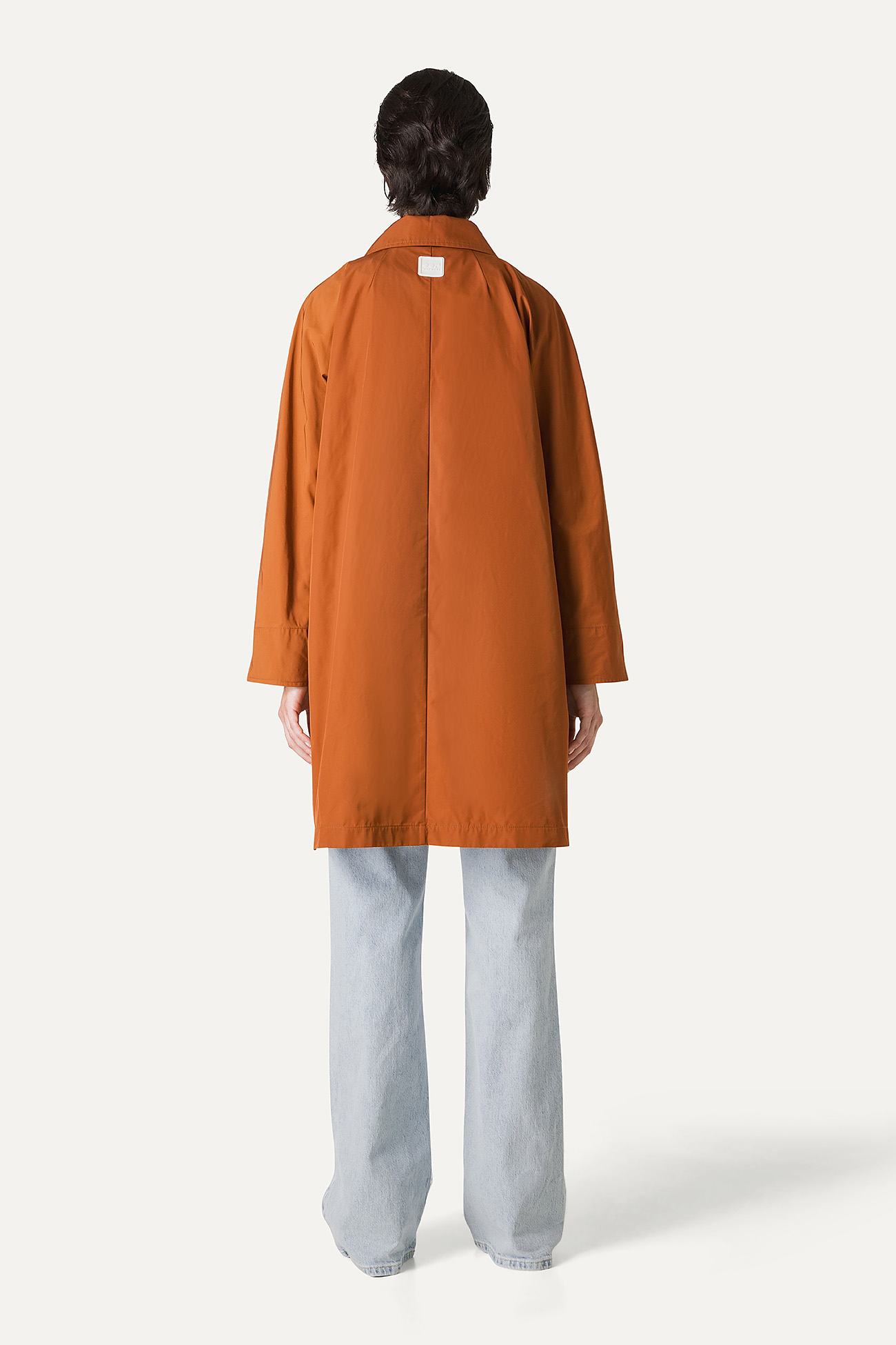 MEMORY NYLON TRENCH COAT 9138 - PAPRIKA - OOF WEAR