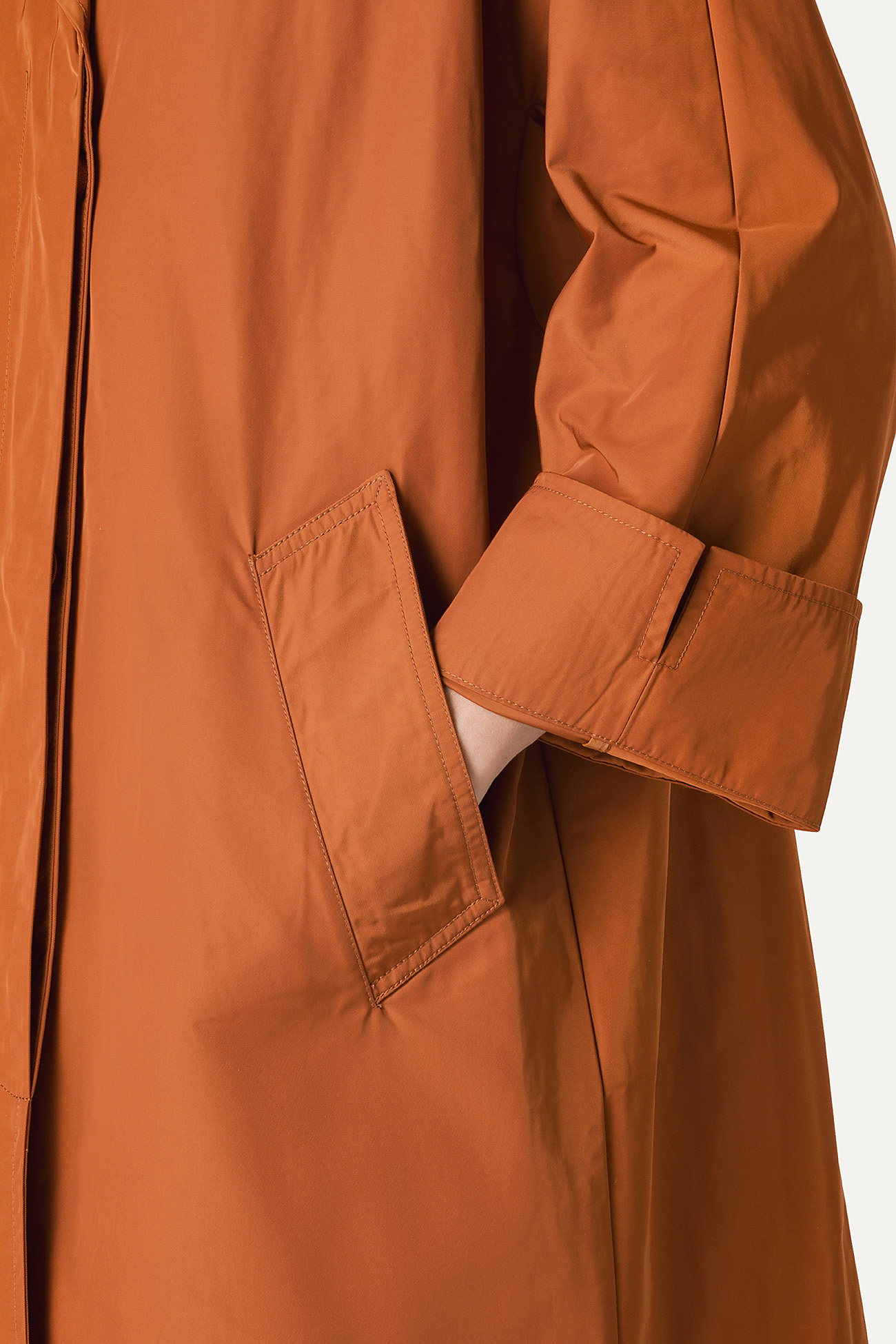 MEMORY NYLON TRENCH COAT 9138 - PAPRIKA - OOF WEAR
