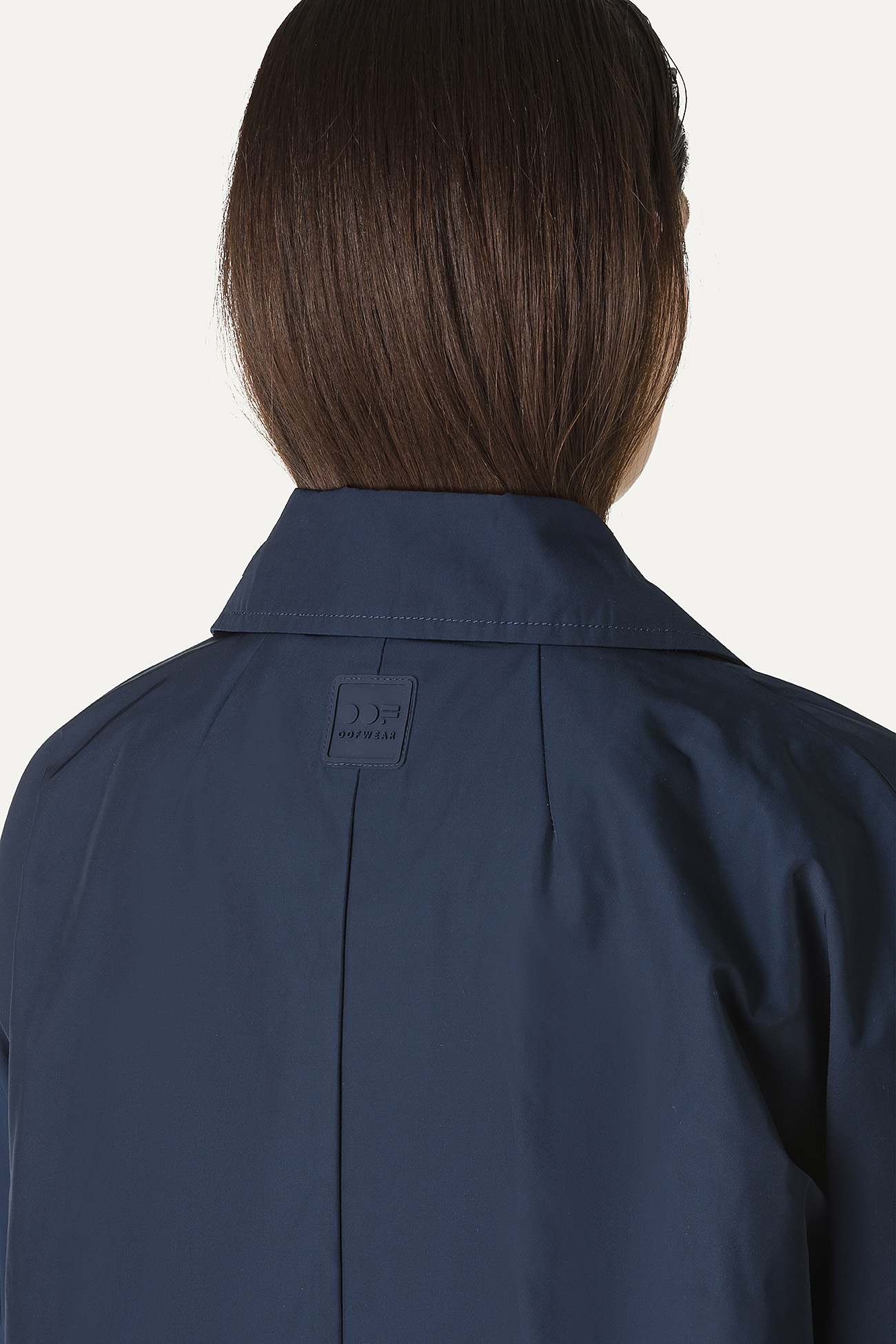 MEMORY NYLON TRENCH COAT 9138 - MIDNIGHT BLUE - OOF WEAR