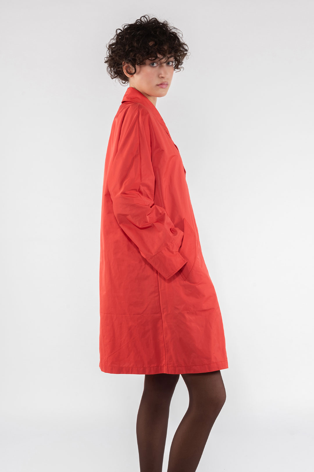 TRENCH 9138 IN NYLON MEMORY - FIAMMA - OOF WEAR