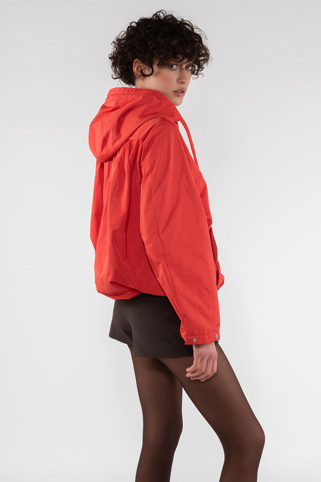 MEMORY NYLON SHORT JACKET 9139 - FLAME - OOF WEAR