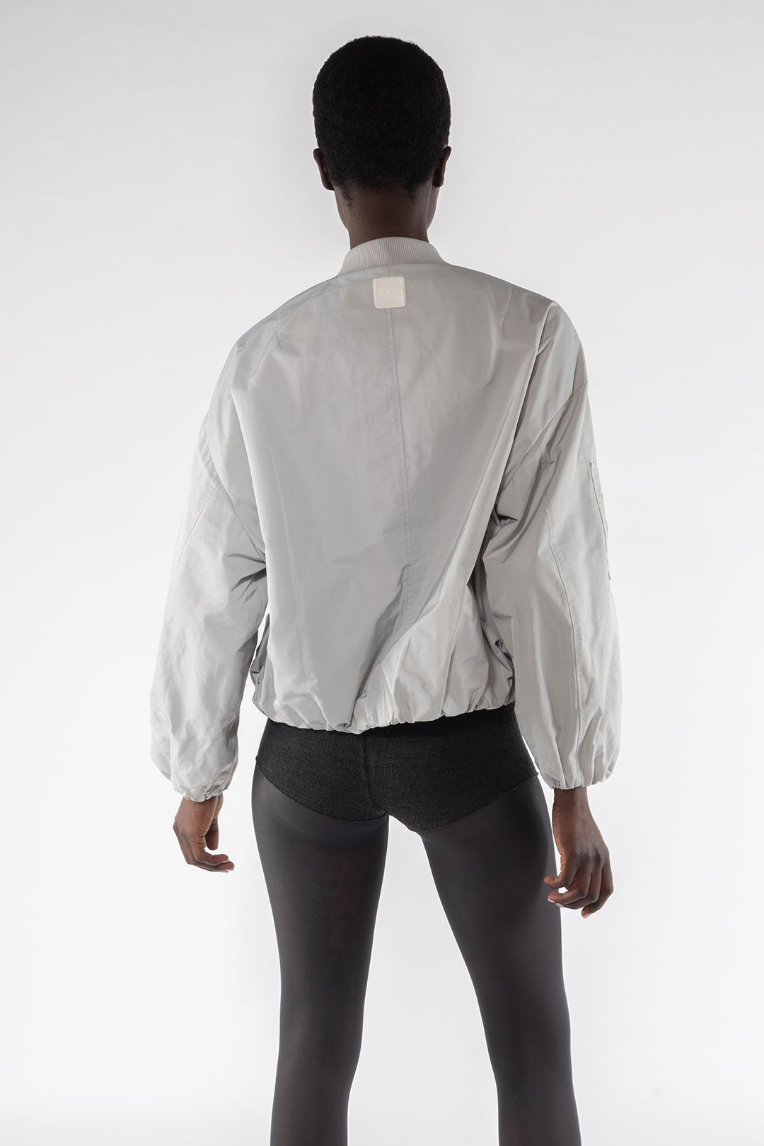 BOMBER 9271 IN NYLON MEMORY - DIGITAL GREY - OOF WEAR