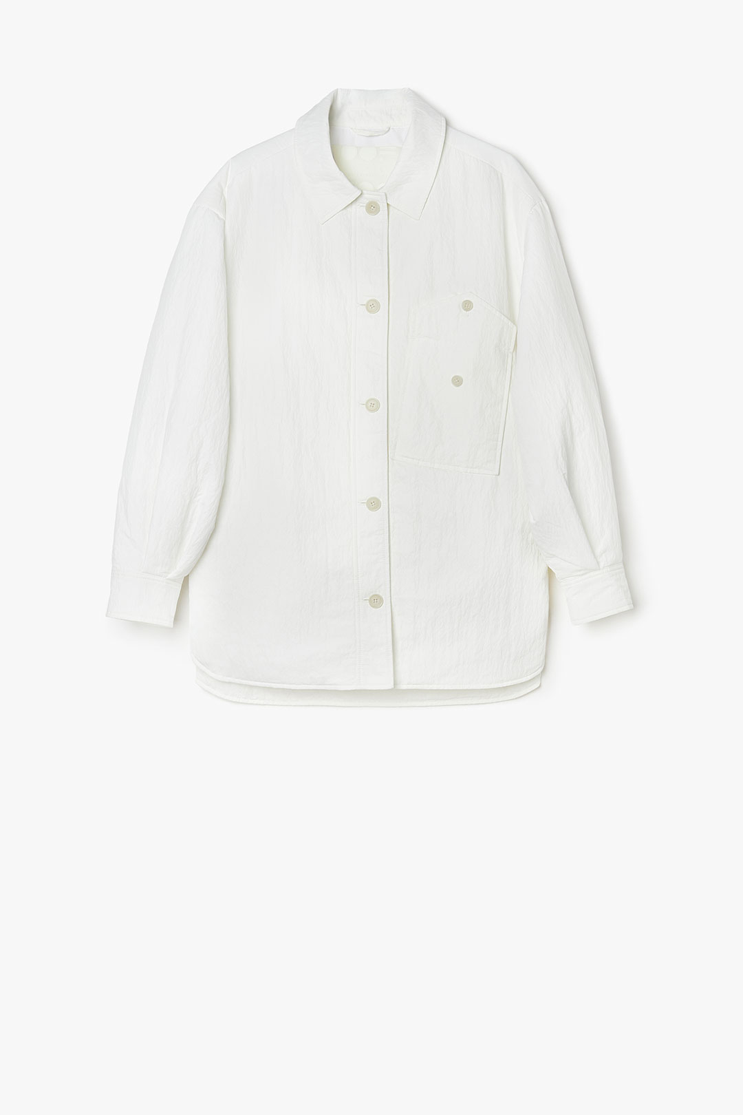 NYLON SHIRT 9274 - OPTICAL WHITE - OOF WEAR
