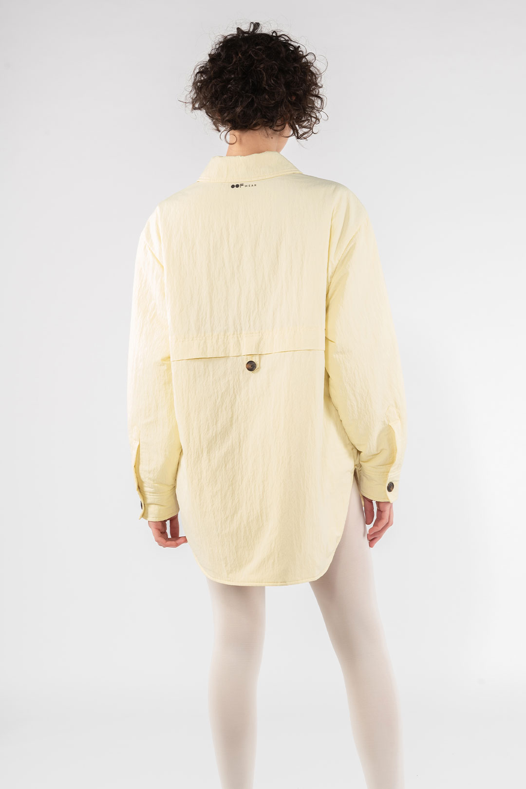 NYLON SHIRT 9274 - PASTEL YELLOW - OOF WEAR