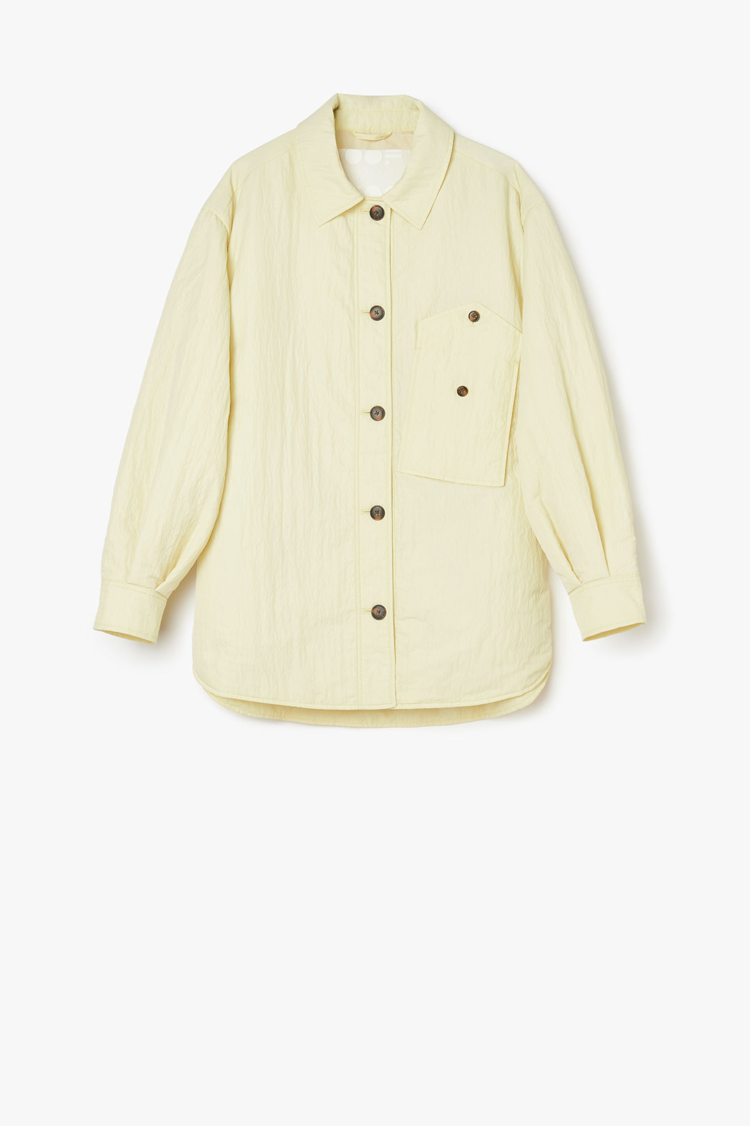 NYLON SHIRT 9274 - PASTEL YELLOW - OOF WEAR