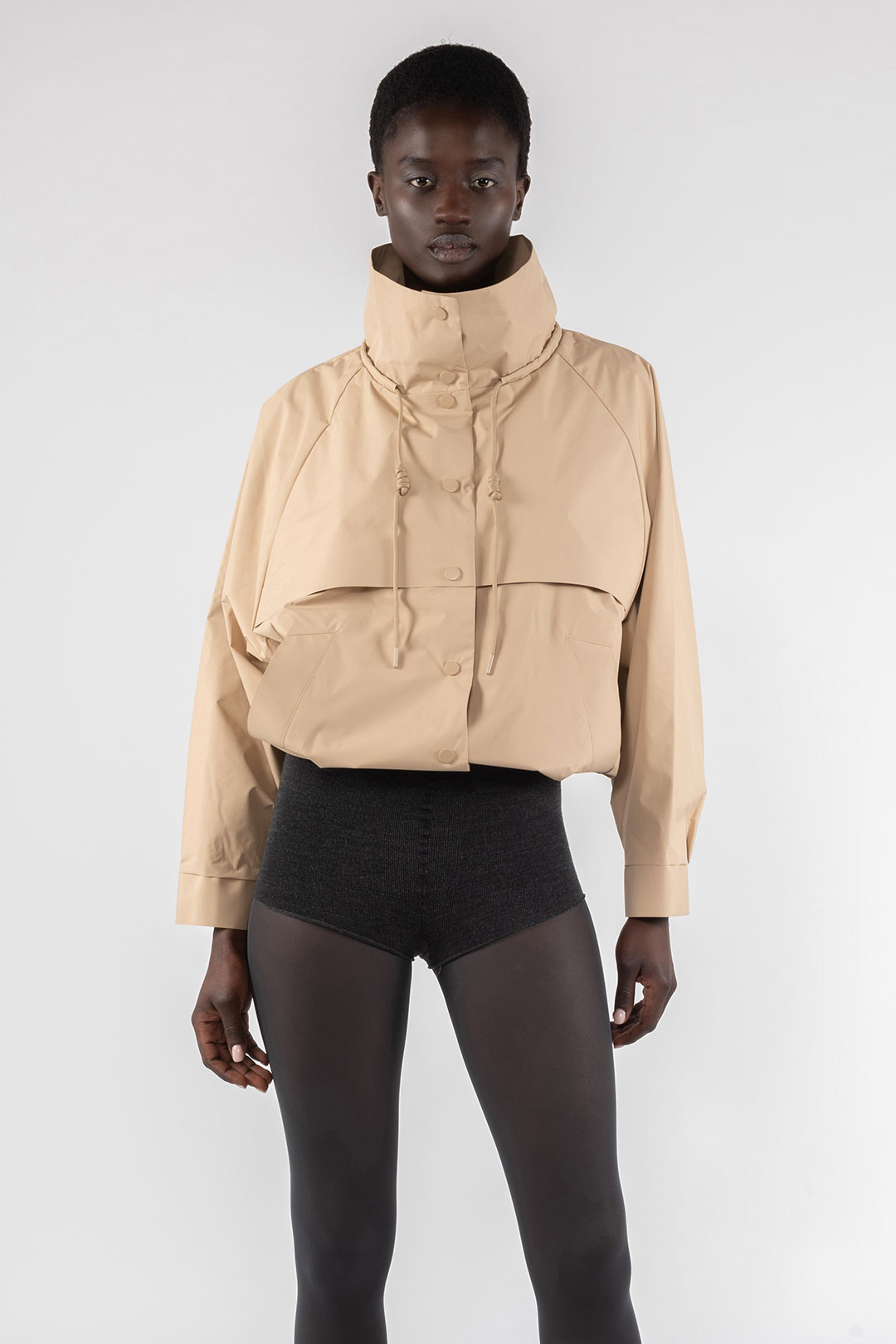 WATER REPELLENT SHORT JACKET 9278 - SAND - OOF WEAR