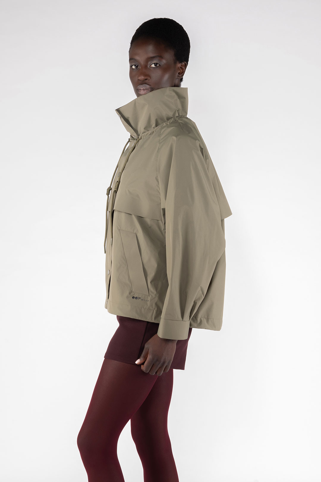 WATER REPELLENT SHORT JACKET 9278 - ARMY GREEN - OOF WEAR