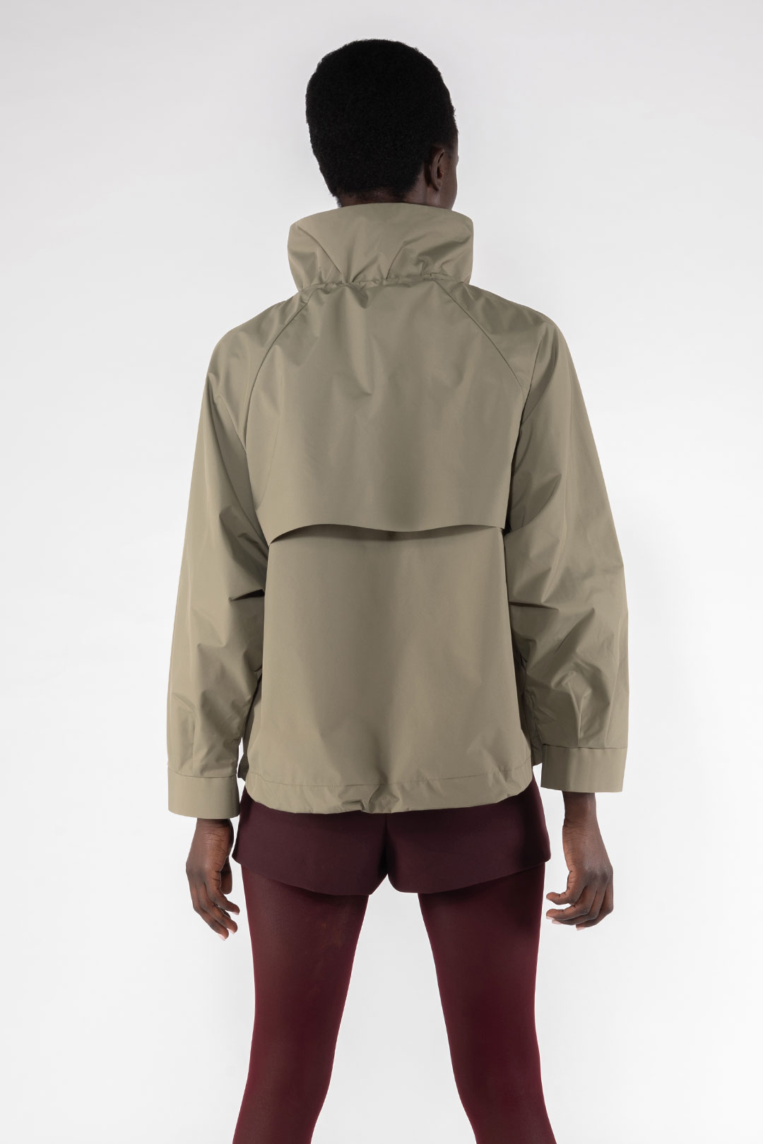 WATER REPELLENT SHORT JACKET 9278 - ARMY GREEN - OOF WEAR