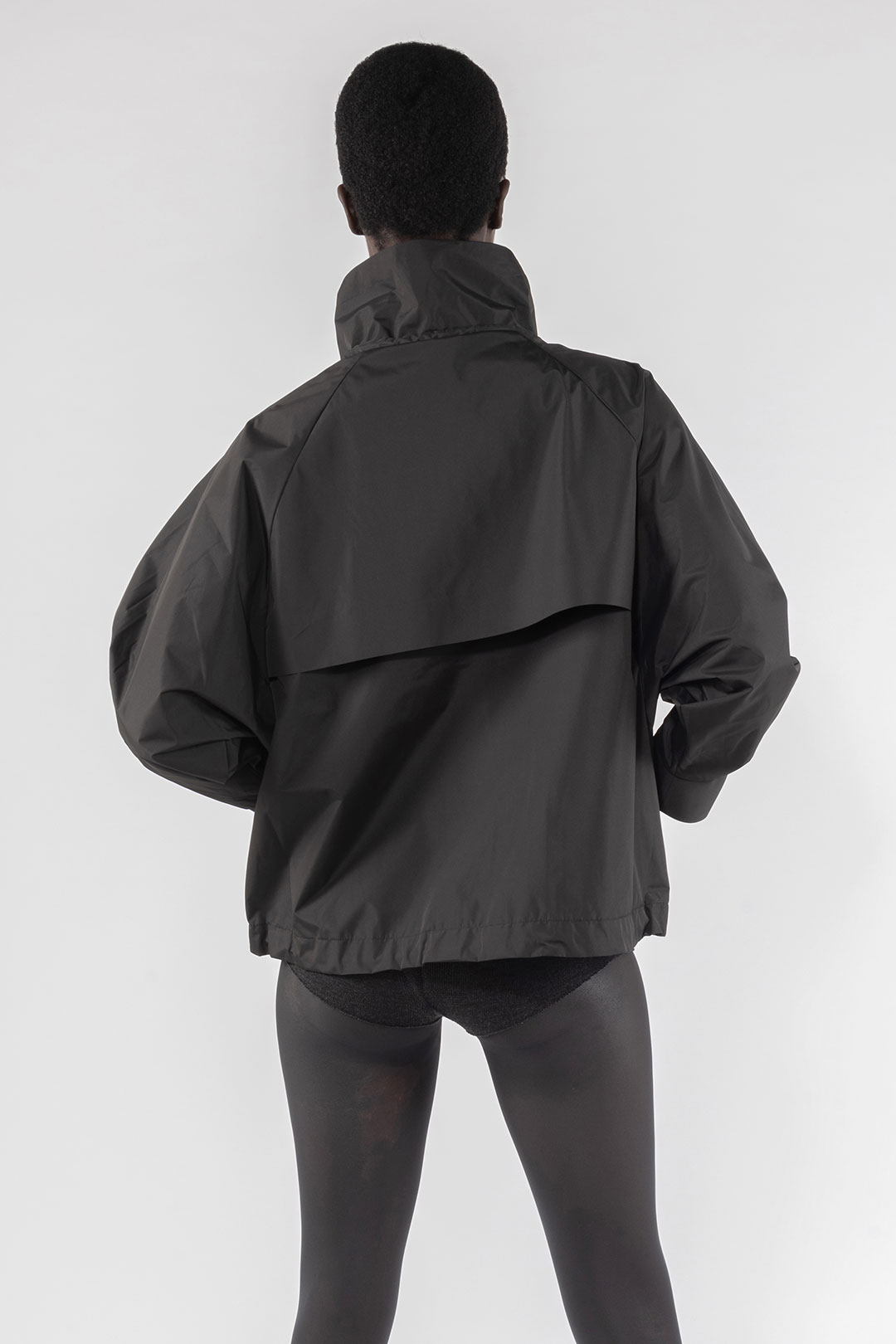 WATER REPELLENT SHORT JACKET 9278 - BLACK - OOF WEAR