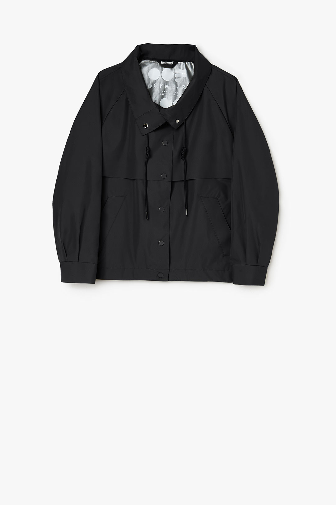 WATER REPELLENT SHORT JACKET 9278 - BLACK - OOF WEAR