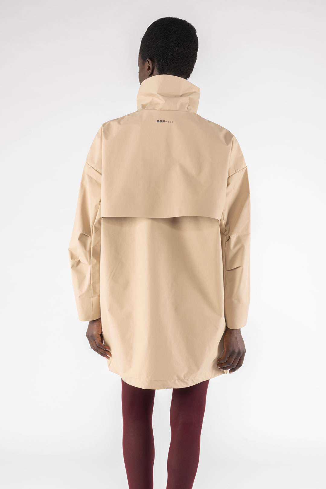 WATER REPELLENT LONG JACKET  9279 - SAND - OOF WEAR