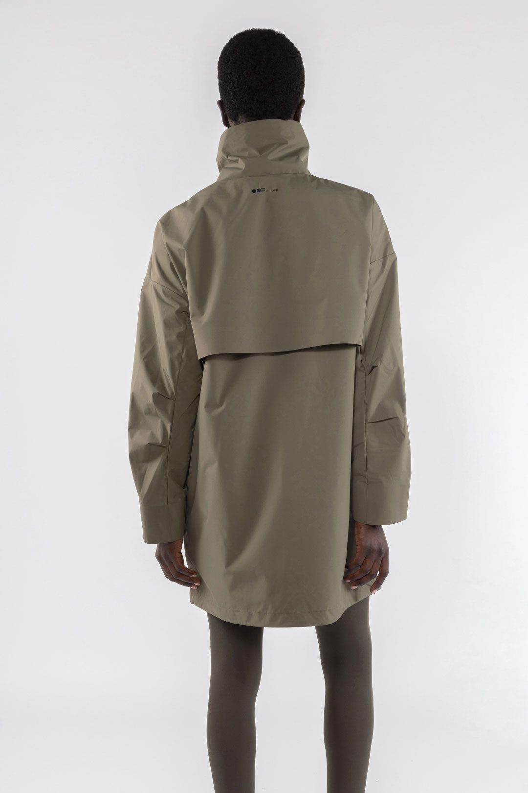 WATER REPELLENT LONG JACKET  9279 - ARMY GREEN - OOF WEAR