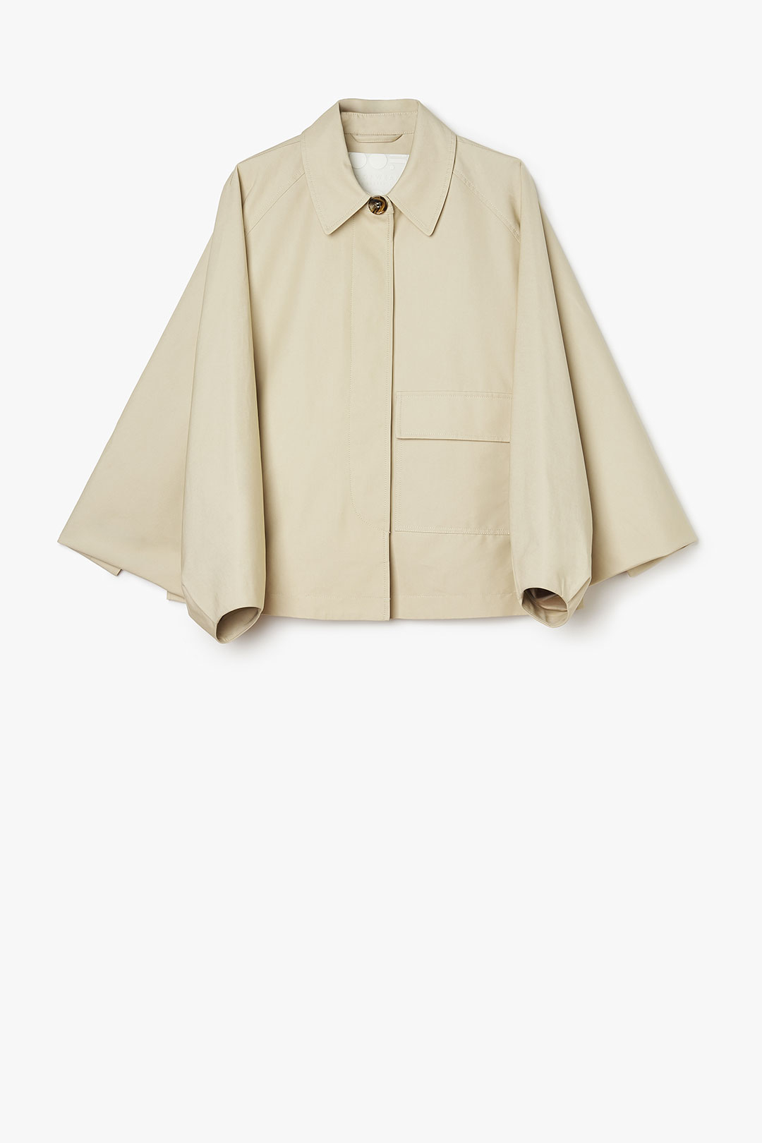 GABARDINE MODULAR TRENCH COAT 9284 - BEIGE - OOF WEAR