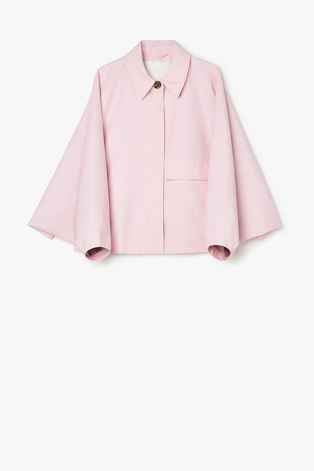 GABARDINE MODULAR TRENCH COAT 9284 - LIGHT LILAC - OOF WEAR
