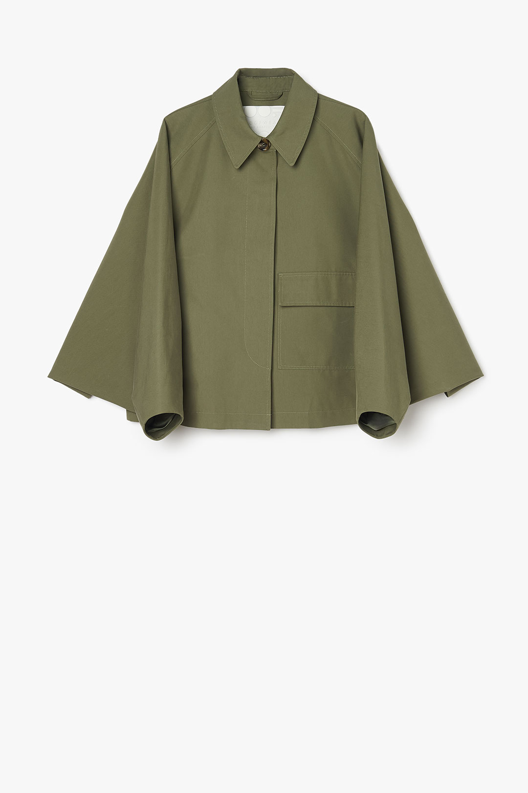 GABARDINE MODULAR TRENCH COAT 9284 - ARMY GREEN - OOF WEAR