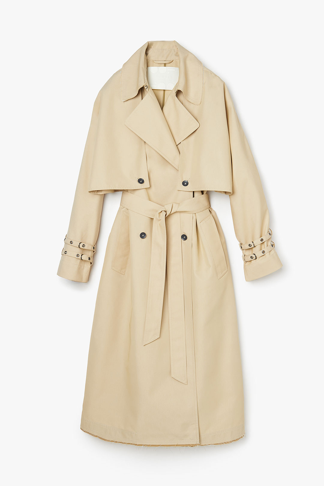 GABARDINE 2 IN 1 TRENCH COAT 9285 - BEIGE - OOF WEAR
