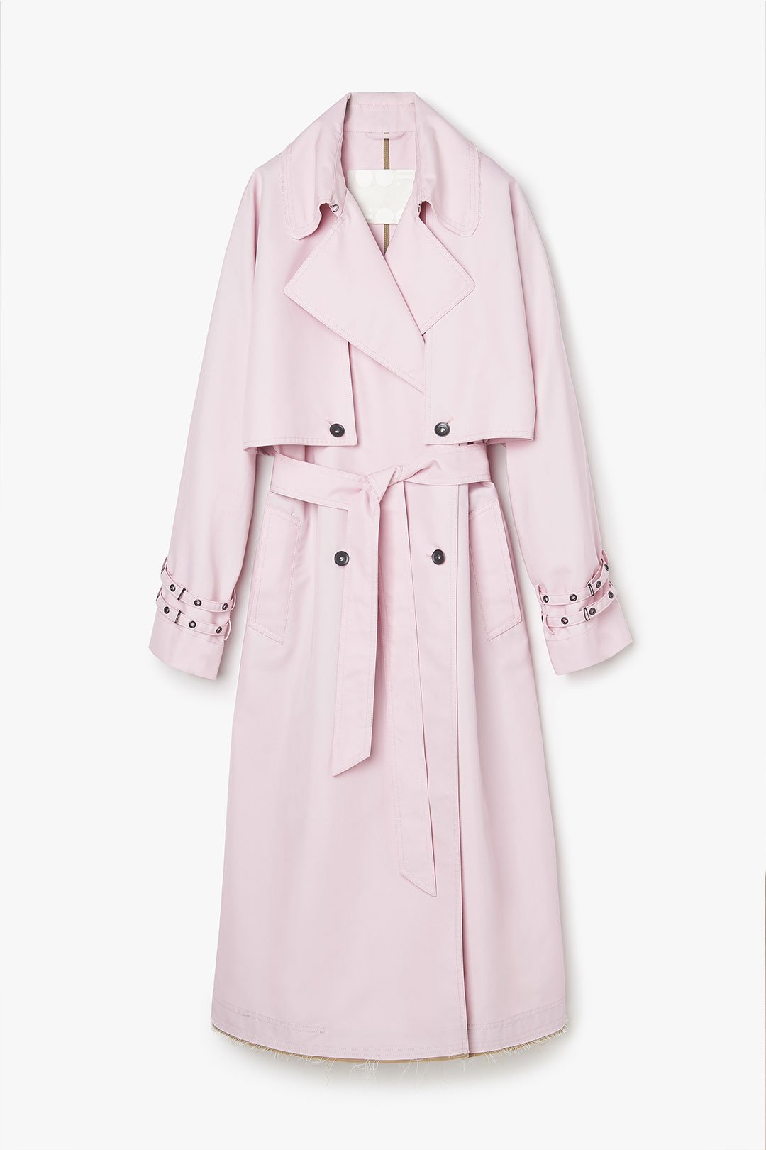 GABARDINE 2 IN 1 TRENCH COAT 9285 - LIGHT LILAC - OOF WEAR