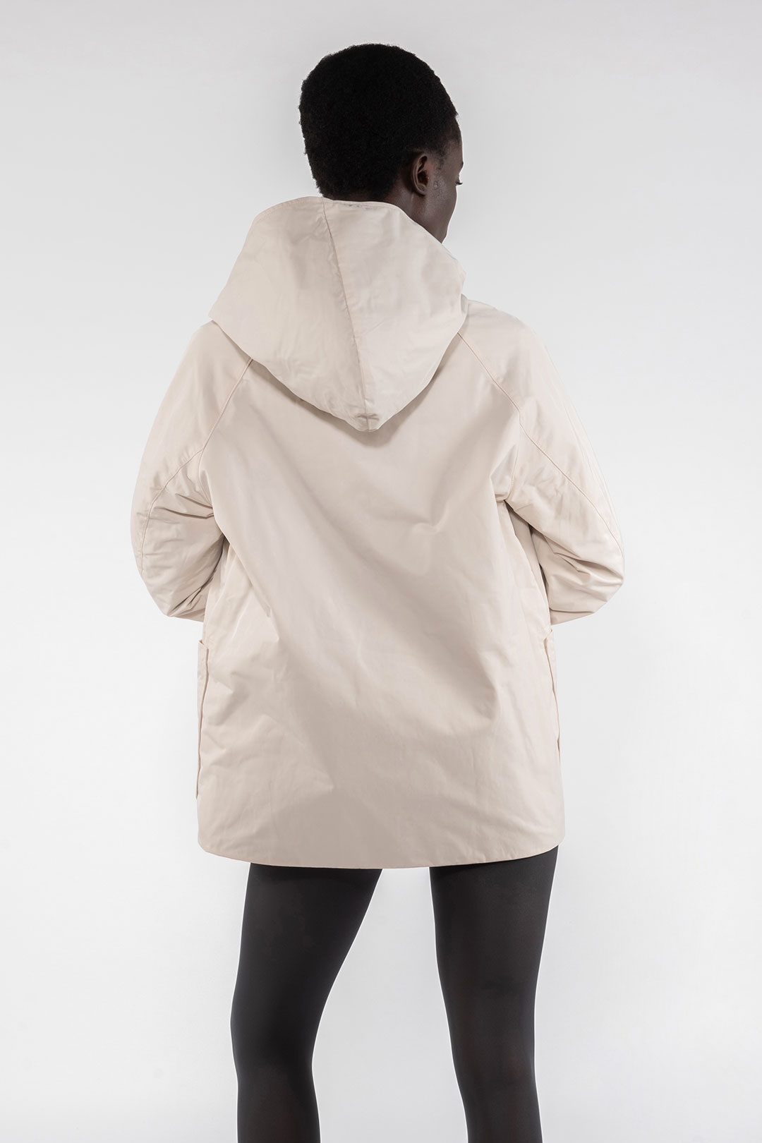 MEMORY NYLON REVERSIBLE JACKET 9411 - CREAM/BLUE - OOF WEAR