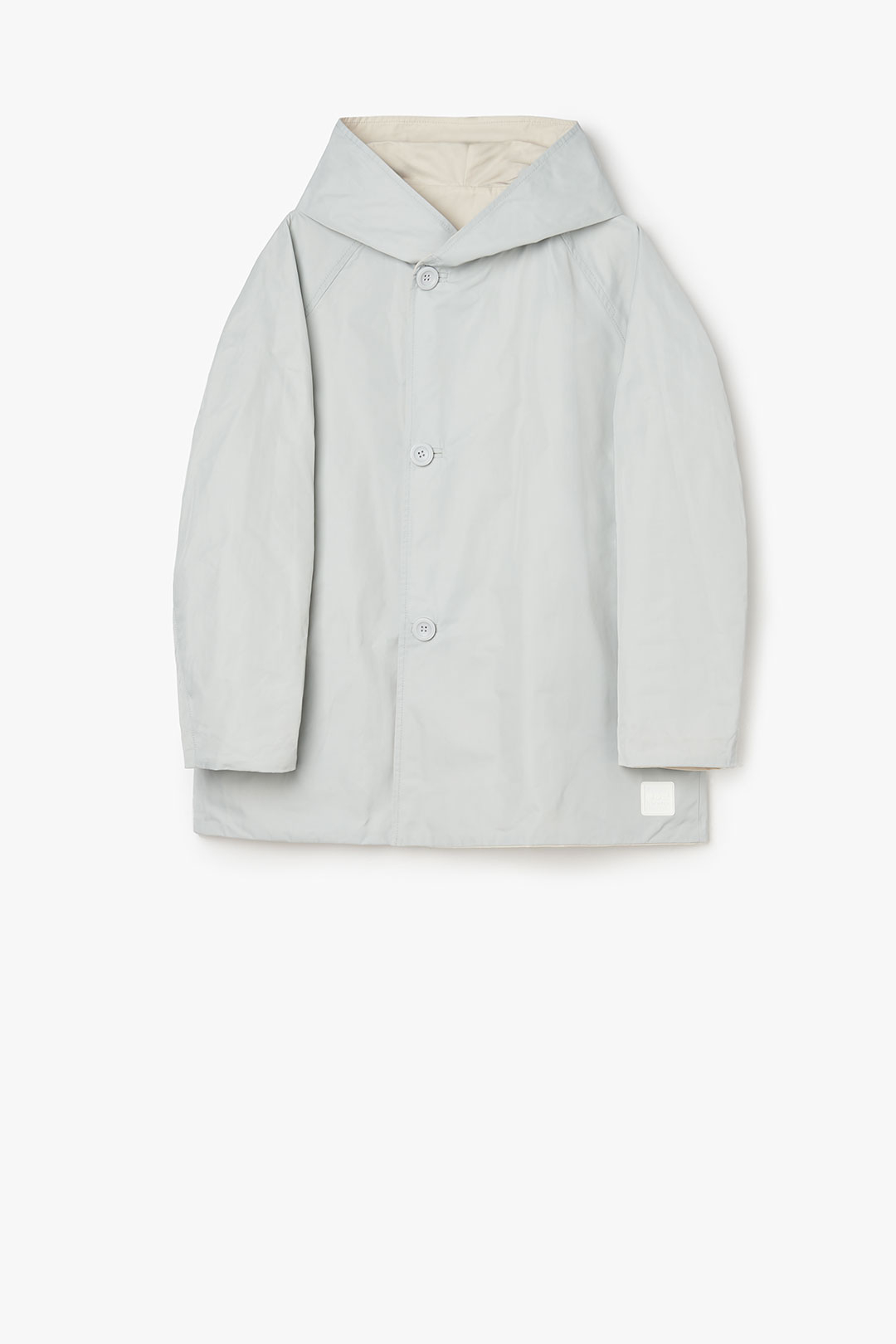 MEMORY NYLON REVERSIBLE JACKET 9411 - CREAM/DIGITAL GREY - OOF WEAR