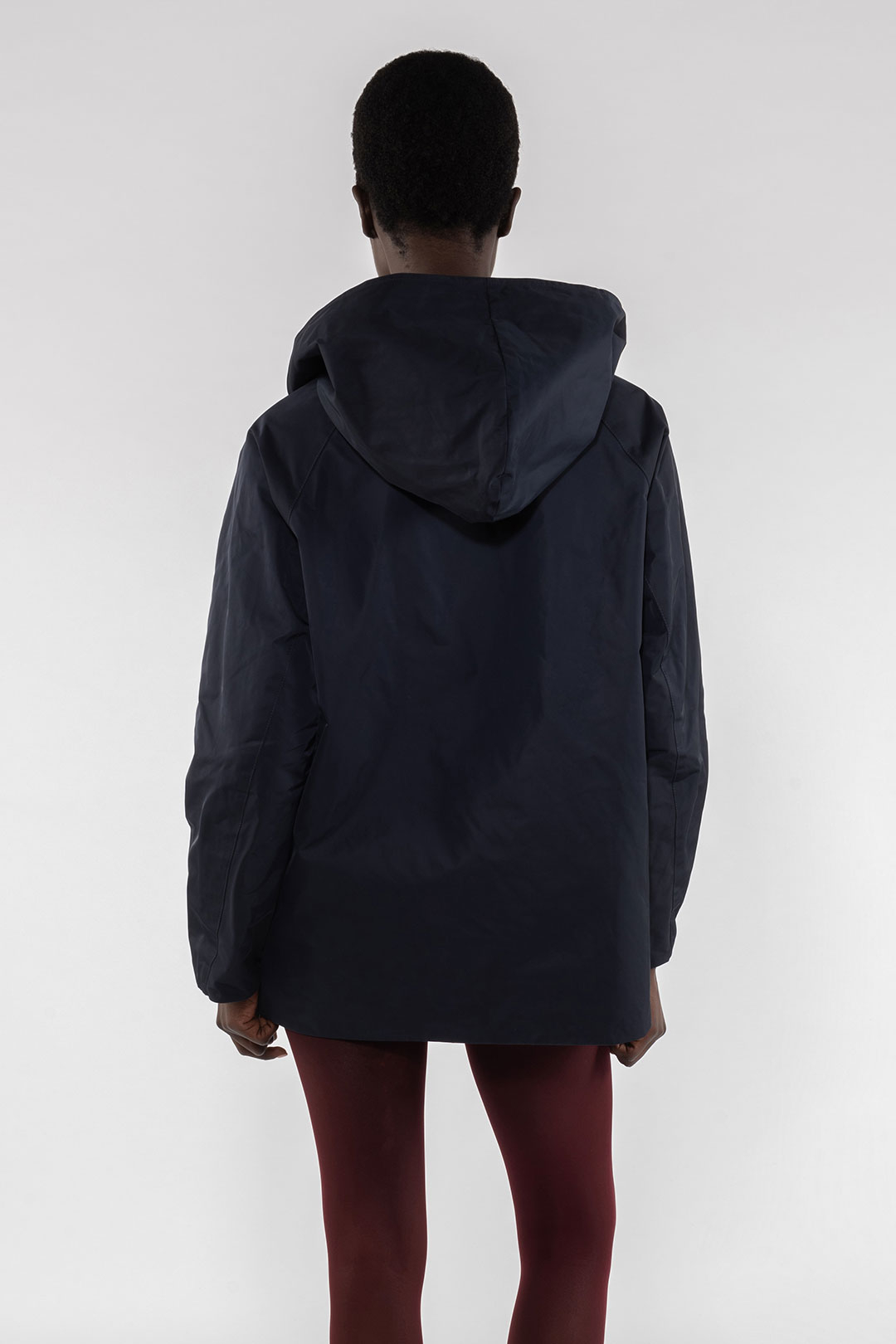 MEMORY NYLON REVERSIBLE JACKET 9411 - MIDNIGHT BLUE/CAMEL - OOF WEAR