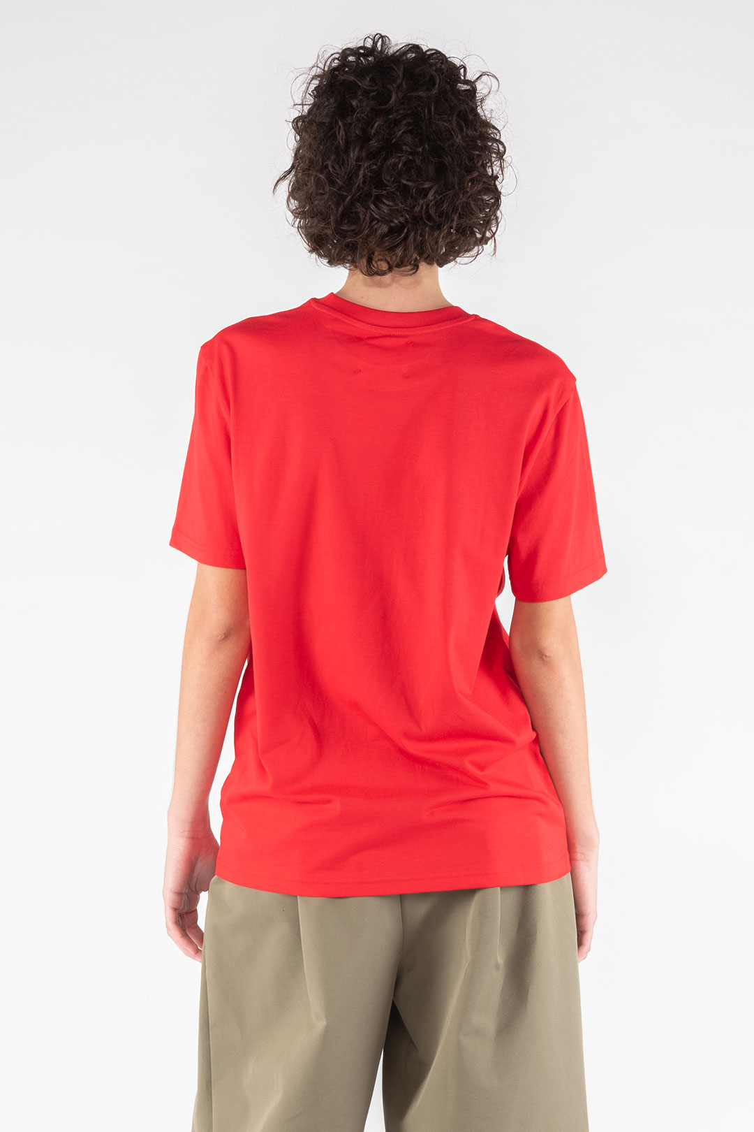 ORGANIC COTTON SWEATER 6002 - RED - OOF WEAR
