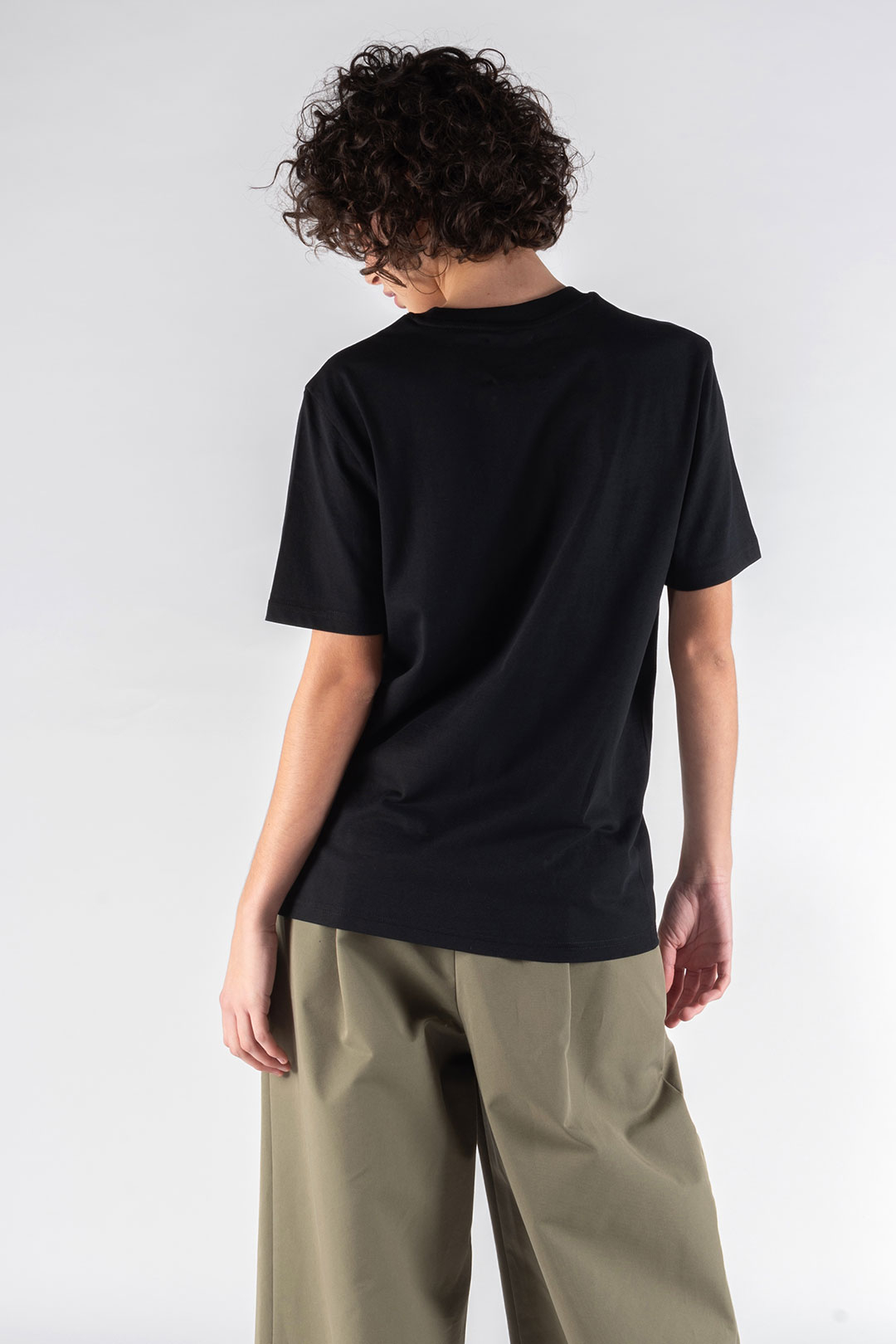 ORGANIC COTTON SWEATER 6002 - BLACK - OOF WEAR