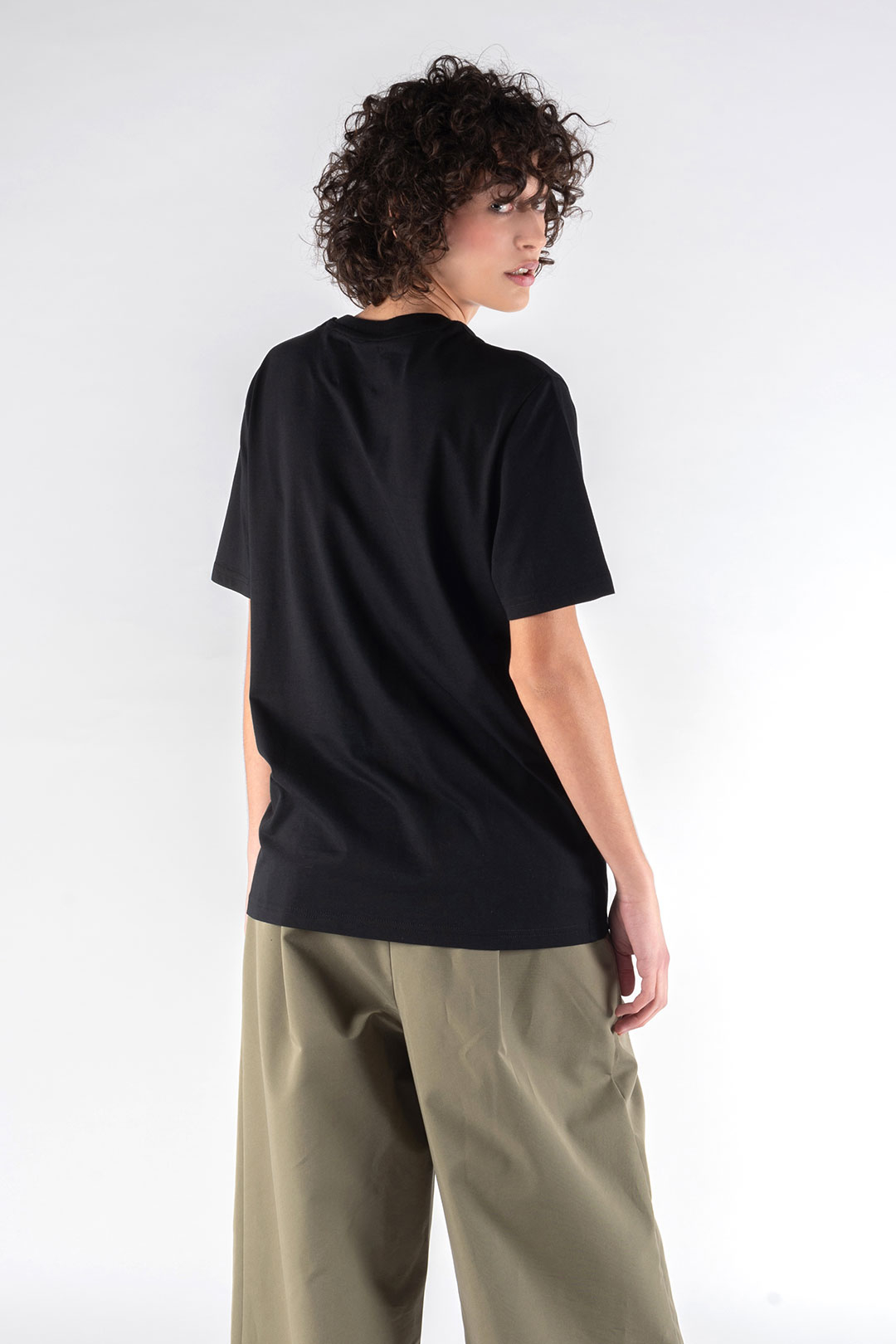ORGANIC COTTON SWEATER 6002 - BLACK - OOF WEAR