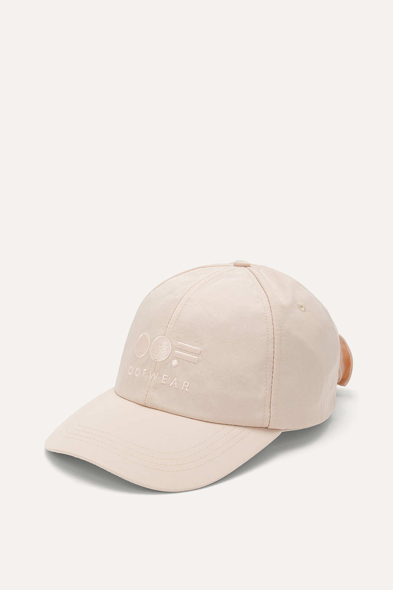 PEAK CAP IN MEMORY NYLON 2009 - CREAM - OOF WEAR