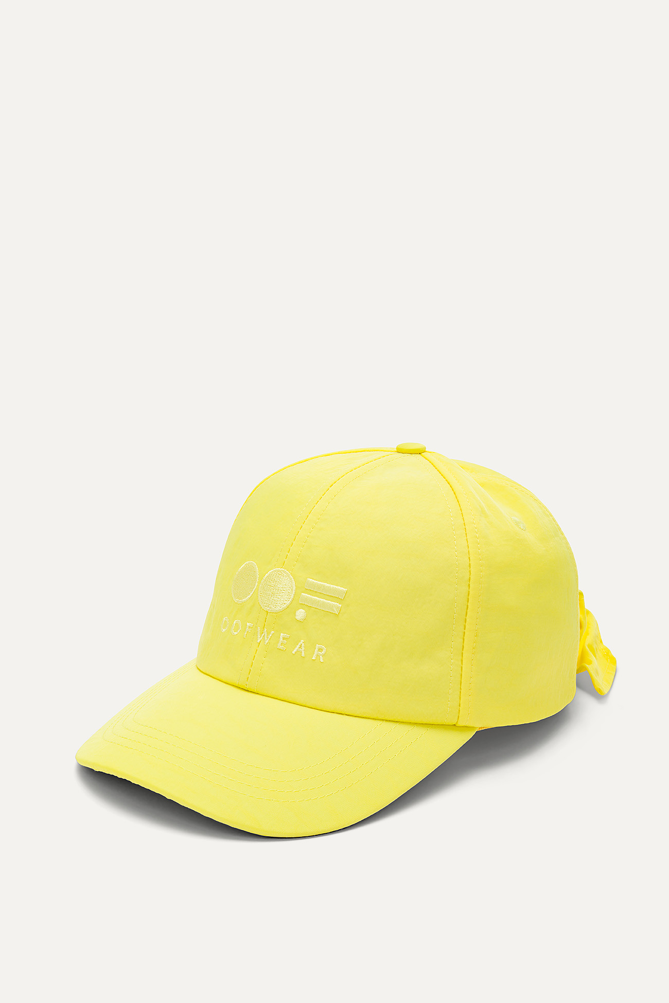 CAPPELLO CON VISIERA IN NYLON MEMORY 2009 - LIME - OOF WEAR