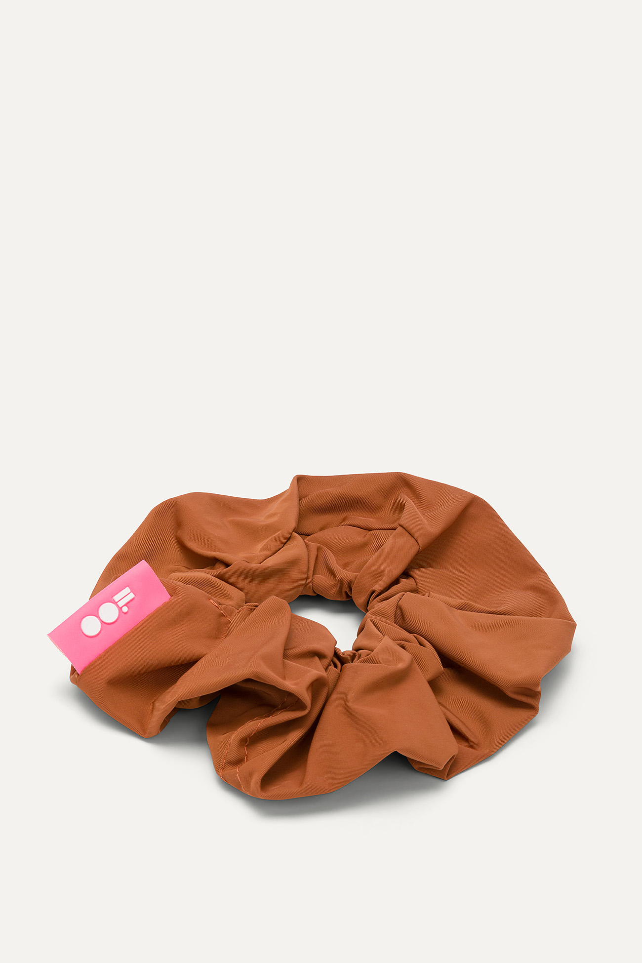 NYLON MEMORY SCRUNCHIE 2006 - BEIGE - OOF WEAR