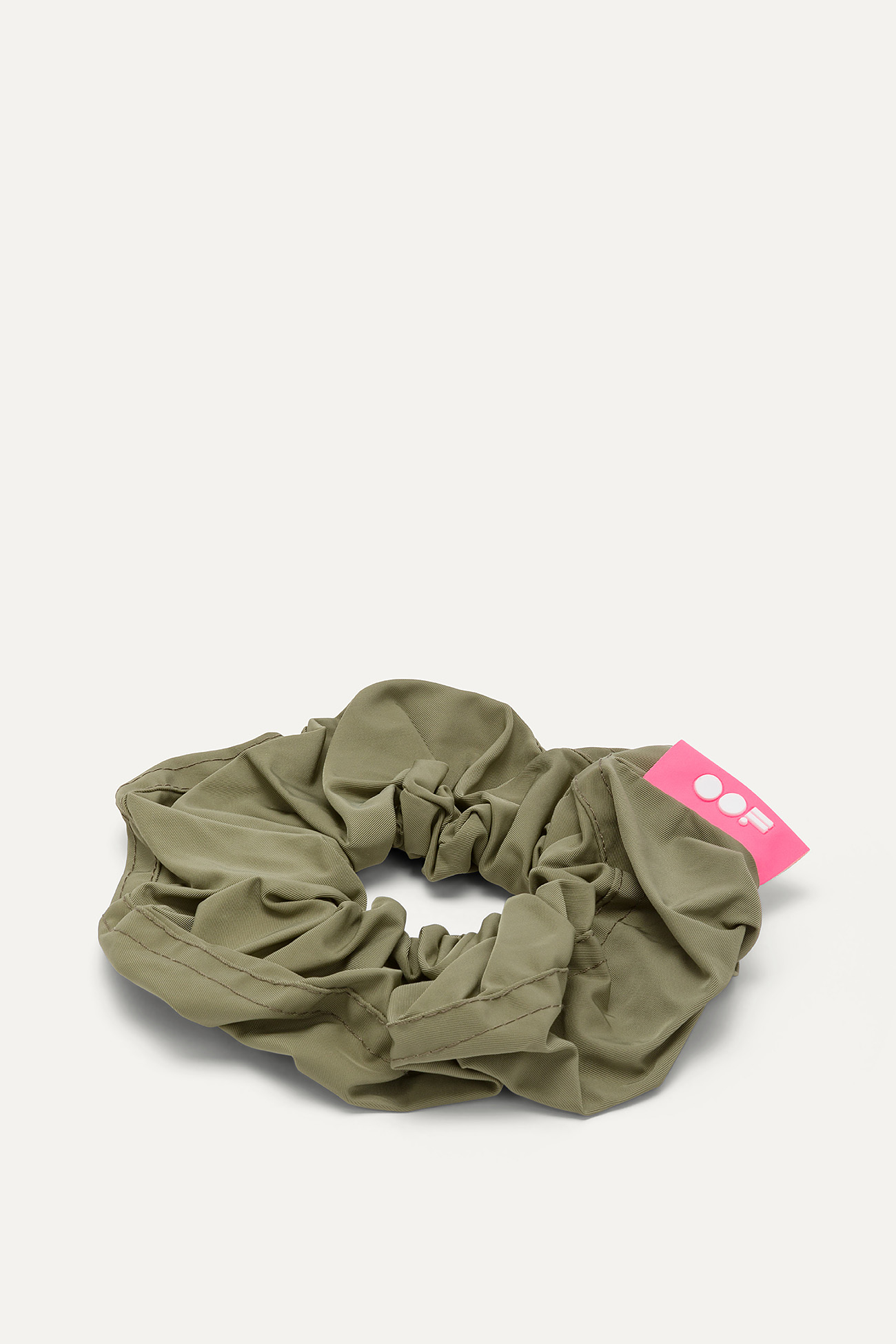 NYLON MEMORY SCRUNCHIE 2006 - GREEN - OOF WEAR