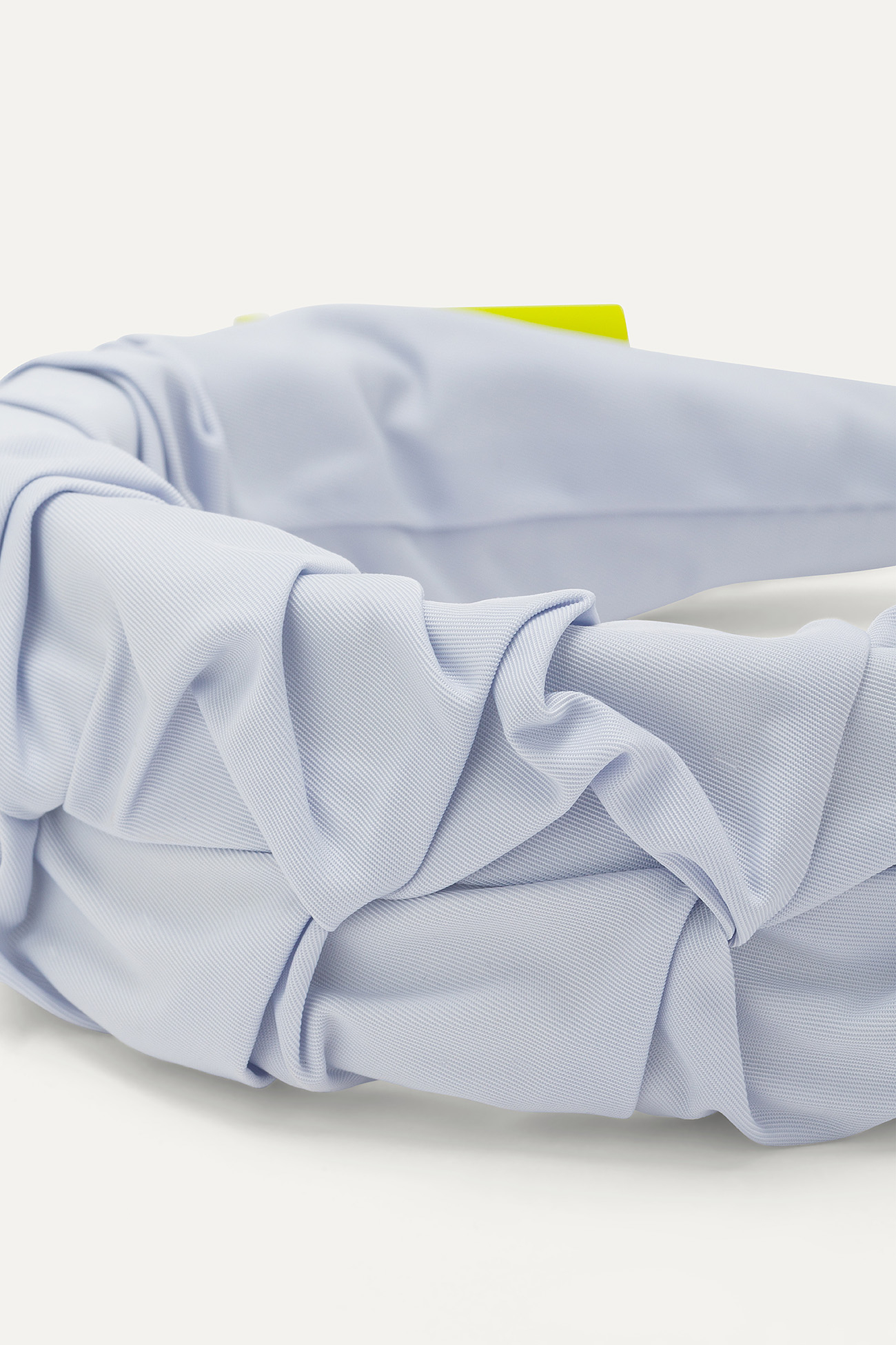 CERCHIELLO ARRICCIATO IN NYLON MEMORY 2007 - GHIACCIO - OOF WEAR