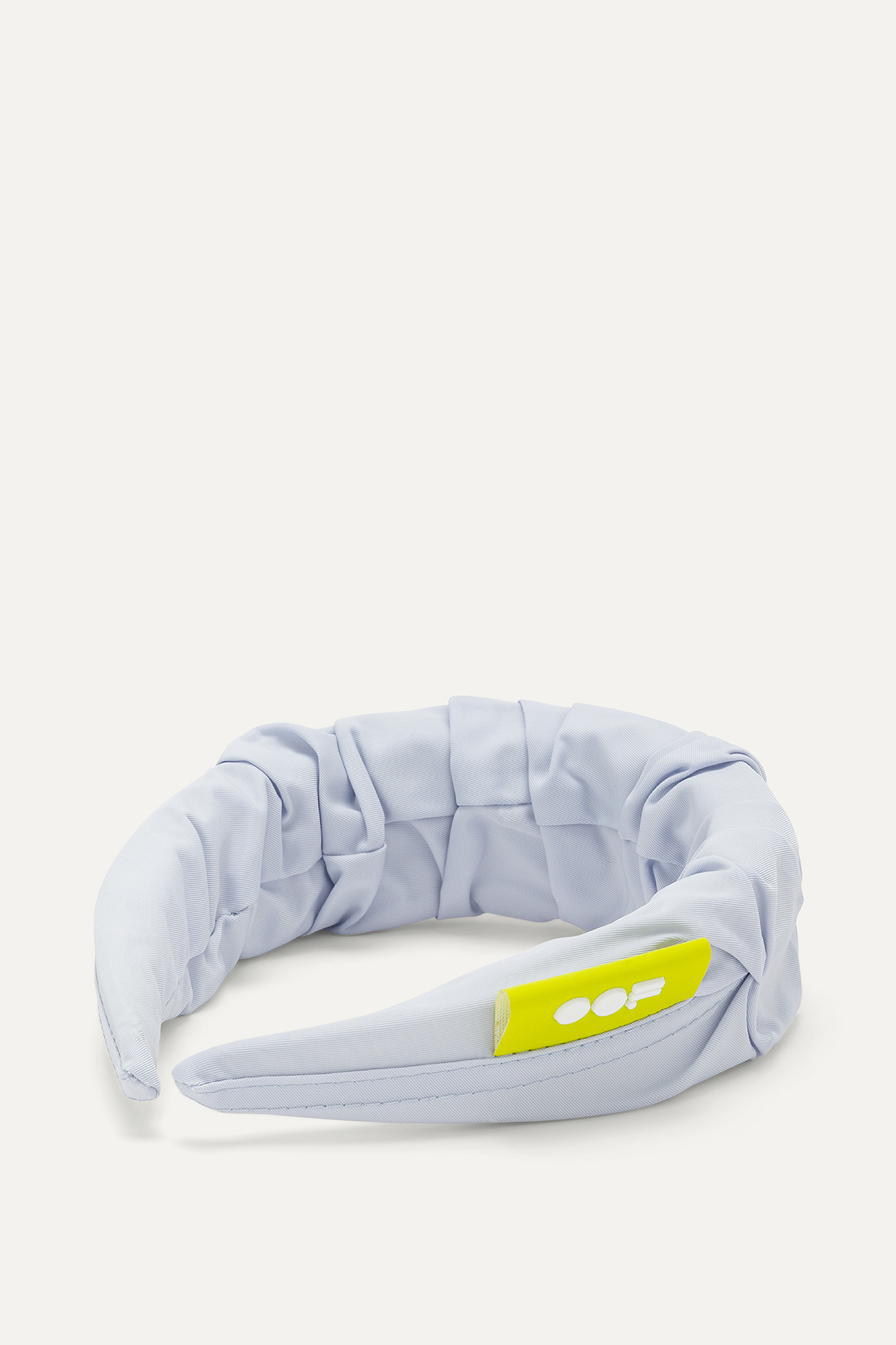 CERCHIELLO ARRICCIATO IN NYLON MEMORY 2007 - GHIACCIO - OOF WEAR