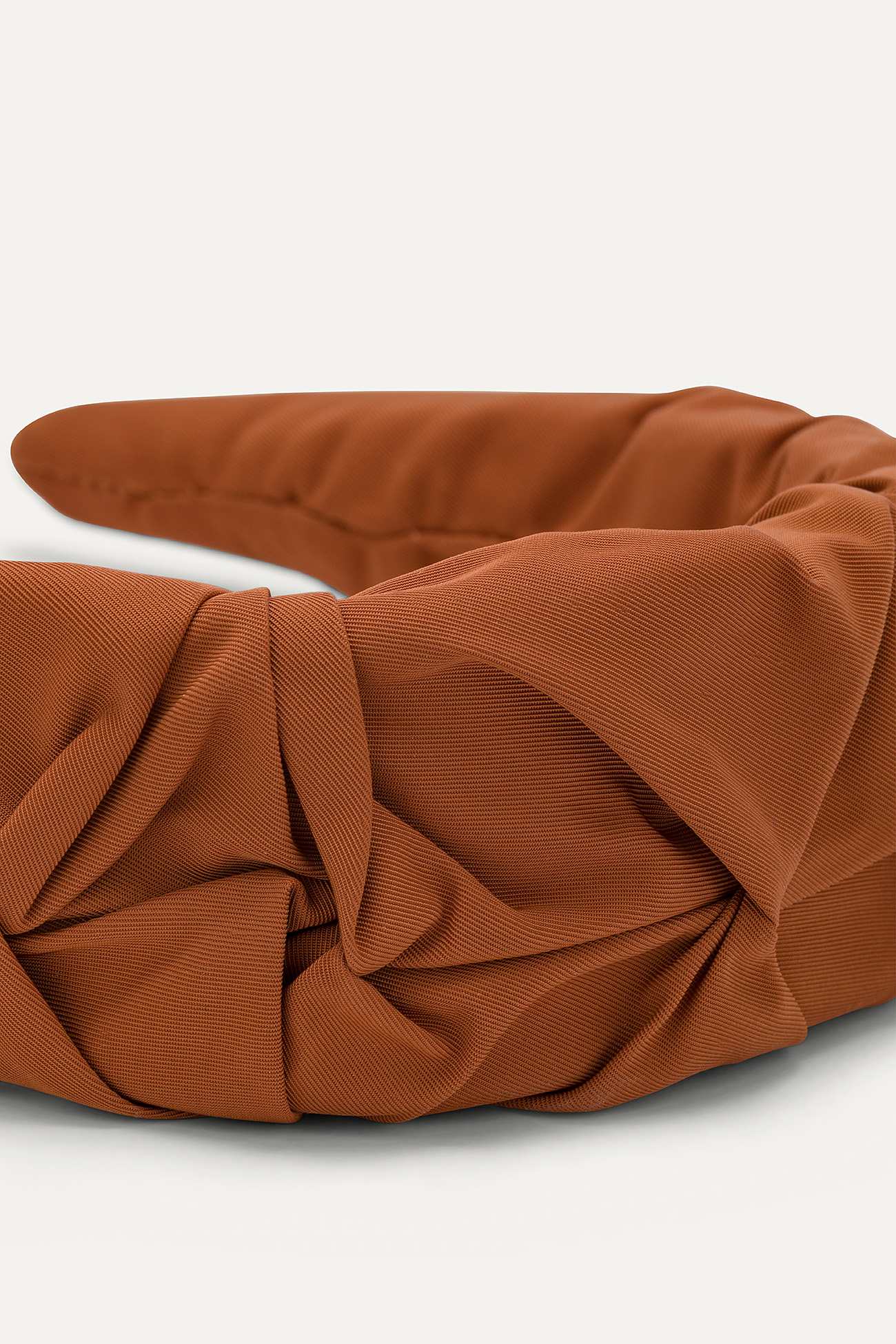 CERCHIELLO ARRICCIATO IN NYLON MEMORY 2007 - PAPRIKA - OOF WEAR