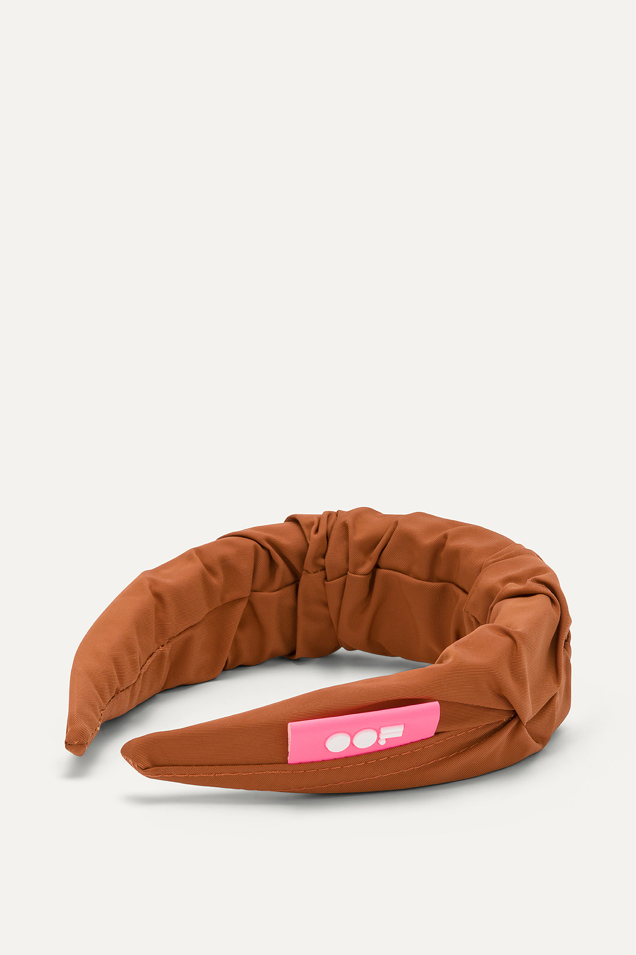 CERCHIELLO ARRICCIATO IN NYLON MEMORY 2007 - PAPRIKA - OOF WEAR