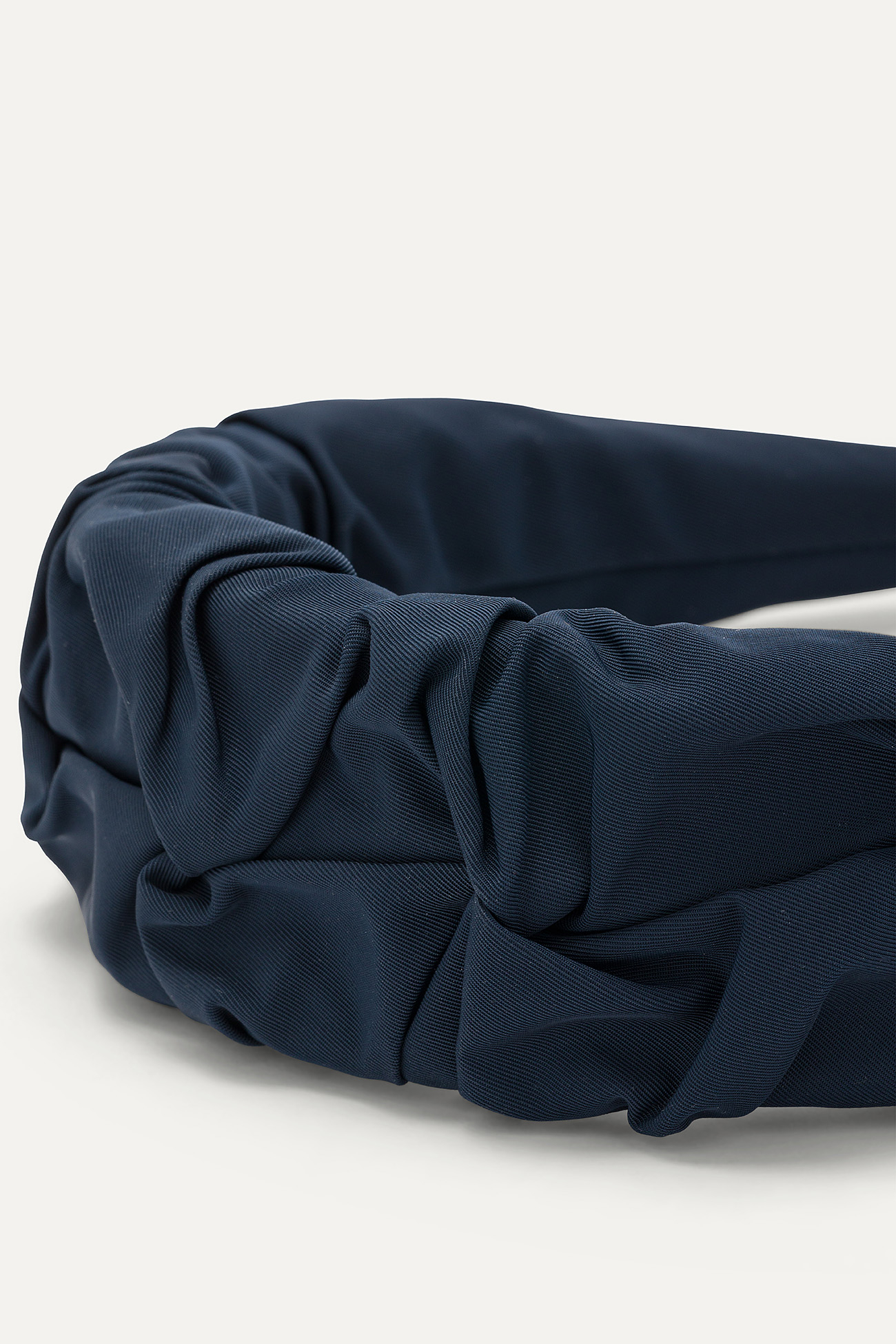 CERCHIELLO ARRICCIATO IN NYLON MEMORY 2007 - BLU SCURO - OOF WEAR