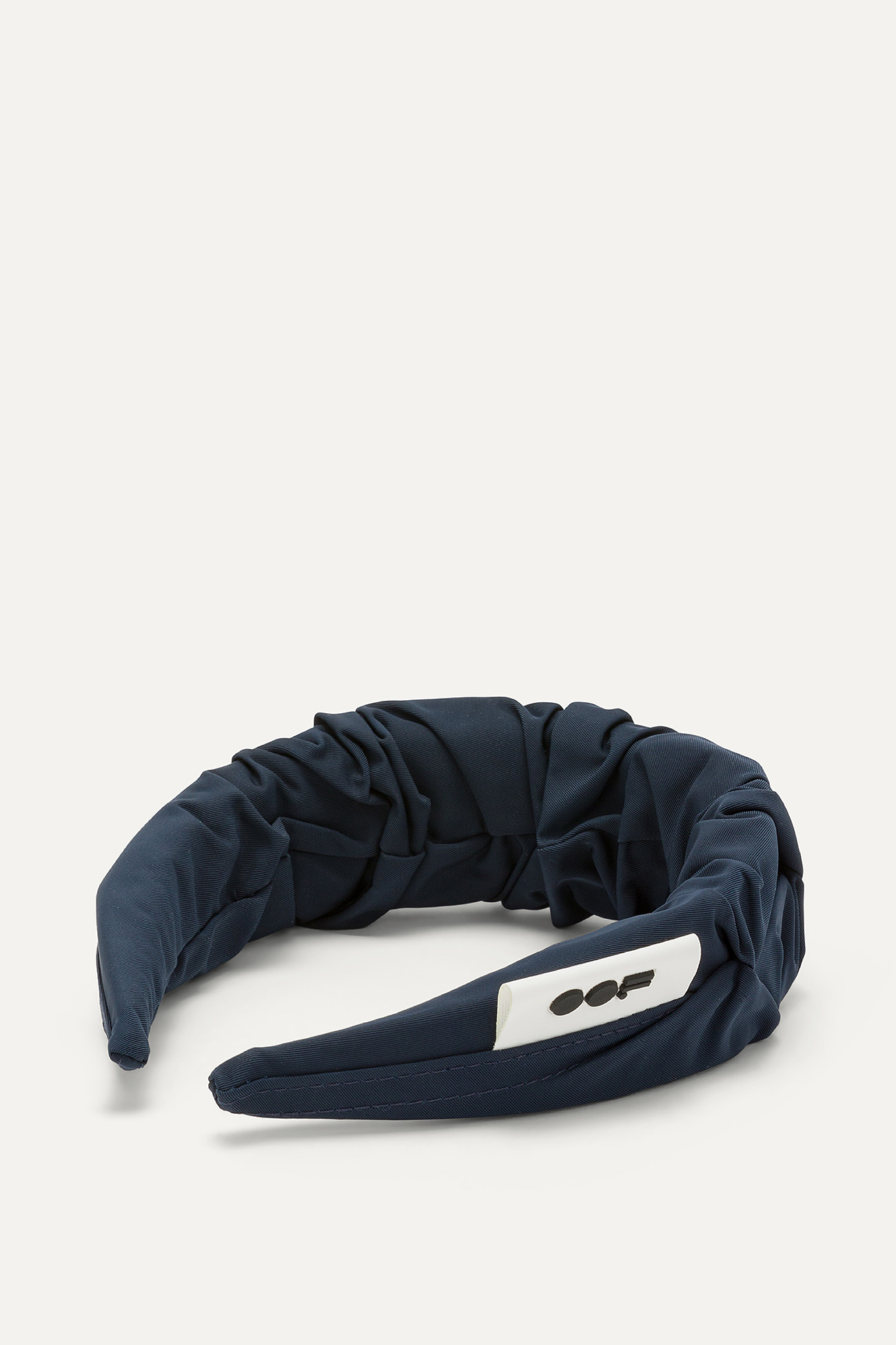 CERCHIELLO ARRICCIATO IN NYLON MEMORY 2007 - BLU SCURO - OOF WEAR