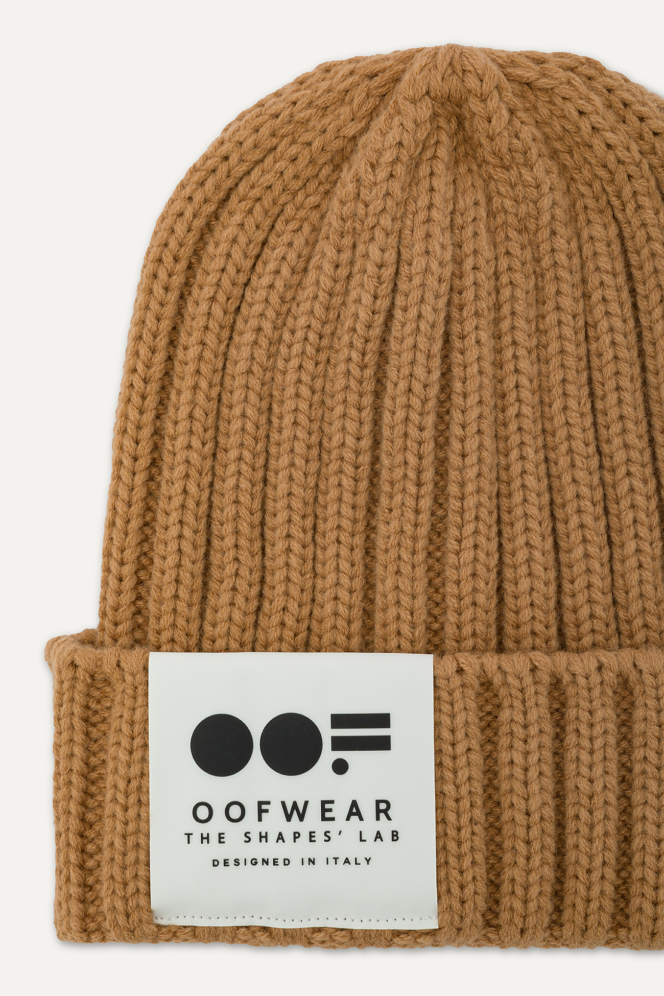 RIB KNIT BEANIE 2014 - CAMEL - OOF WEAR