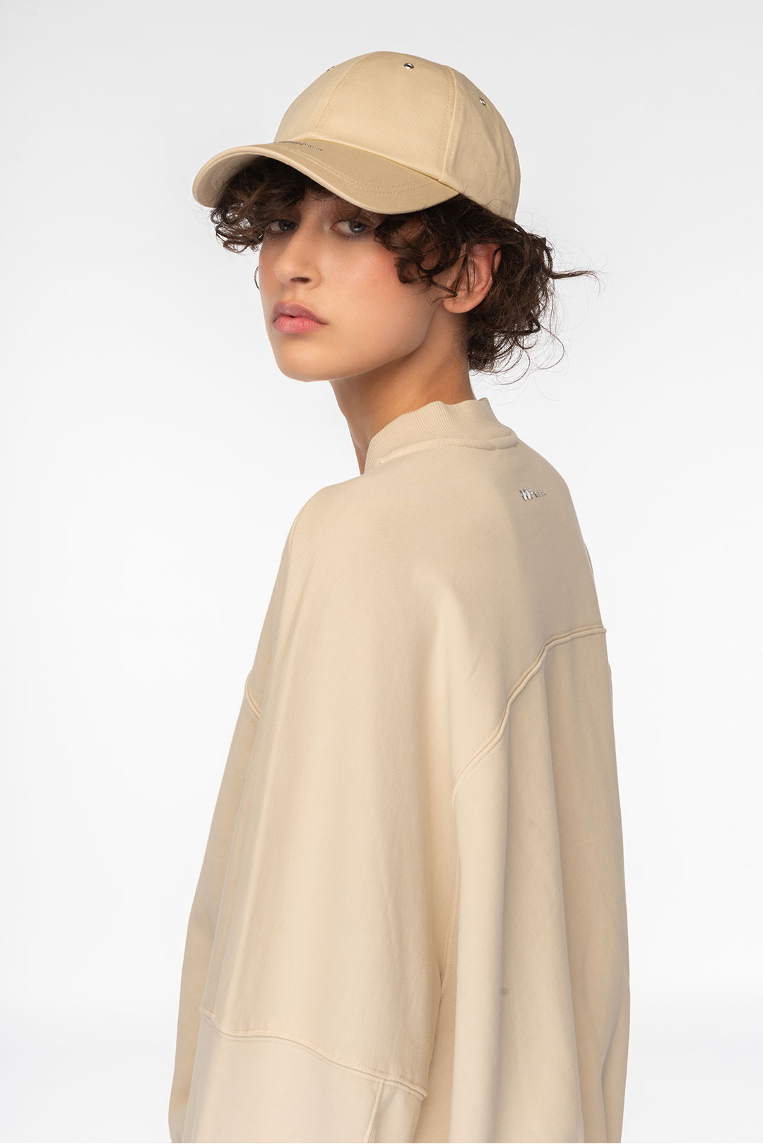 CANVAS CAP WITH PEAK 2019 - BEIGE - OOF WEAR
