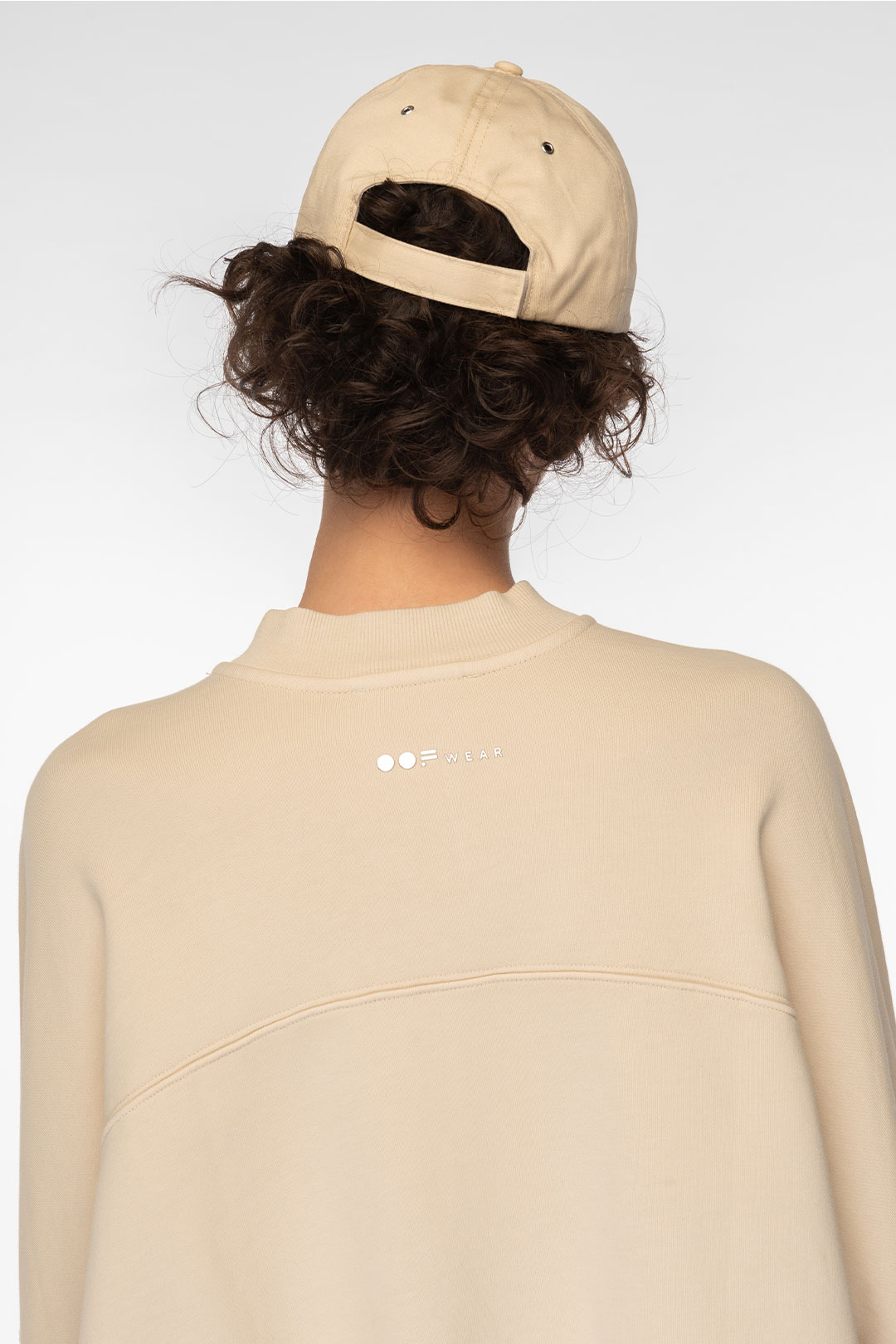 CANVAS CAP WITH PEAK 2019 - BEIGE - OOF WEAR