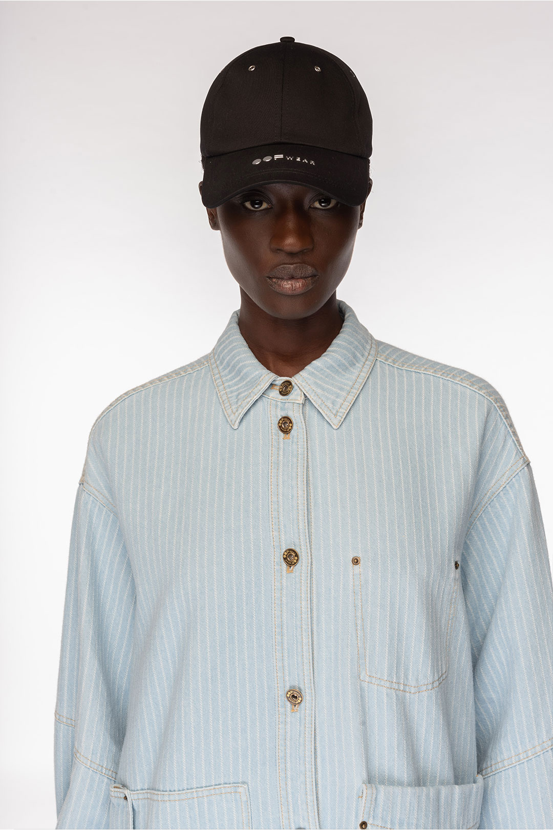 CANVAS CAP WITH PEAK 2019 - BLACK - OOF WEAR