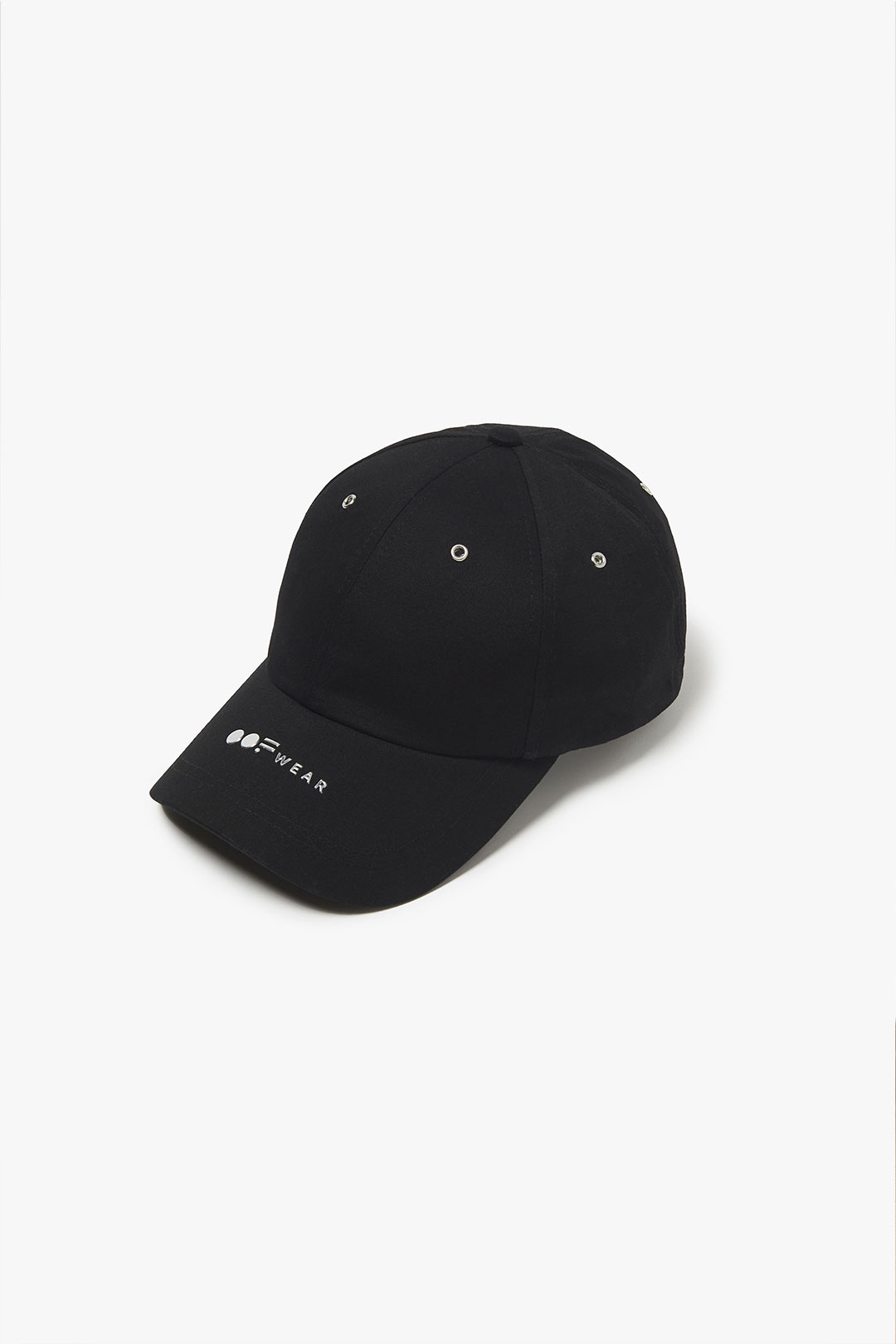 CANVAS CAP WITH PEAK 2019 - BLACK - OOF WEAR