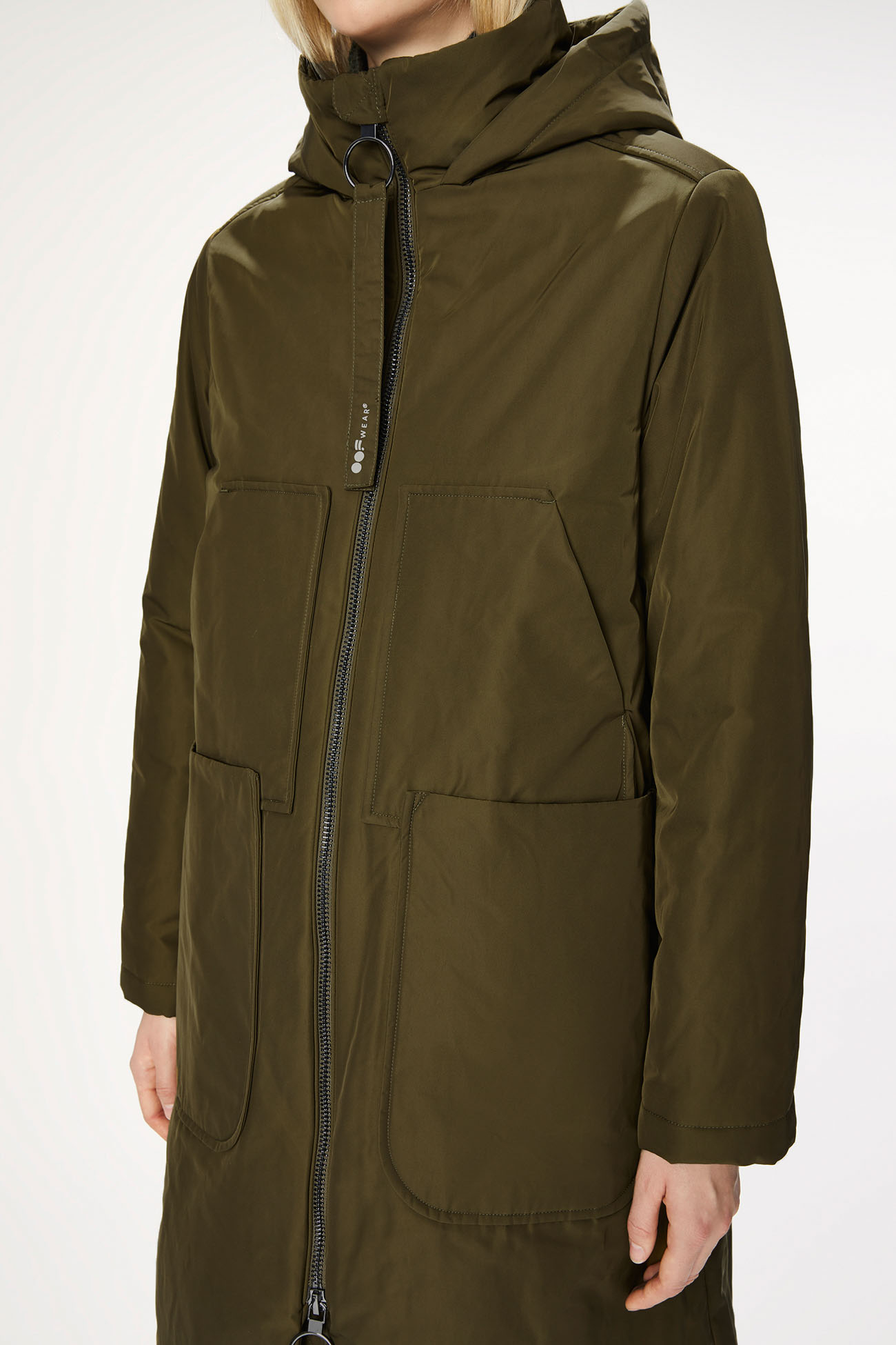 JACKET 9094 MADE IN NYLON MEMORY - ARMY GREEN - OOF WEAR