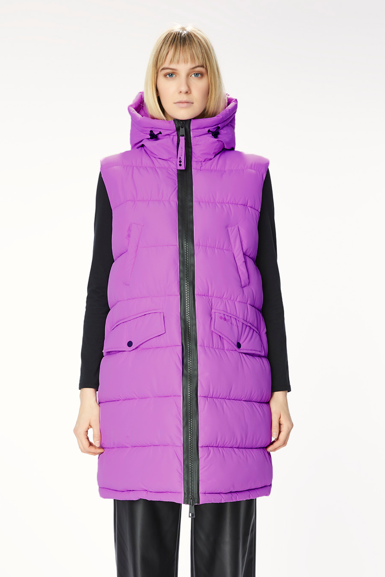 JACKET 9099 MADE IN WATER RESISTANT NYLON - ORCHID - OOF WEAR