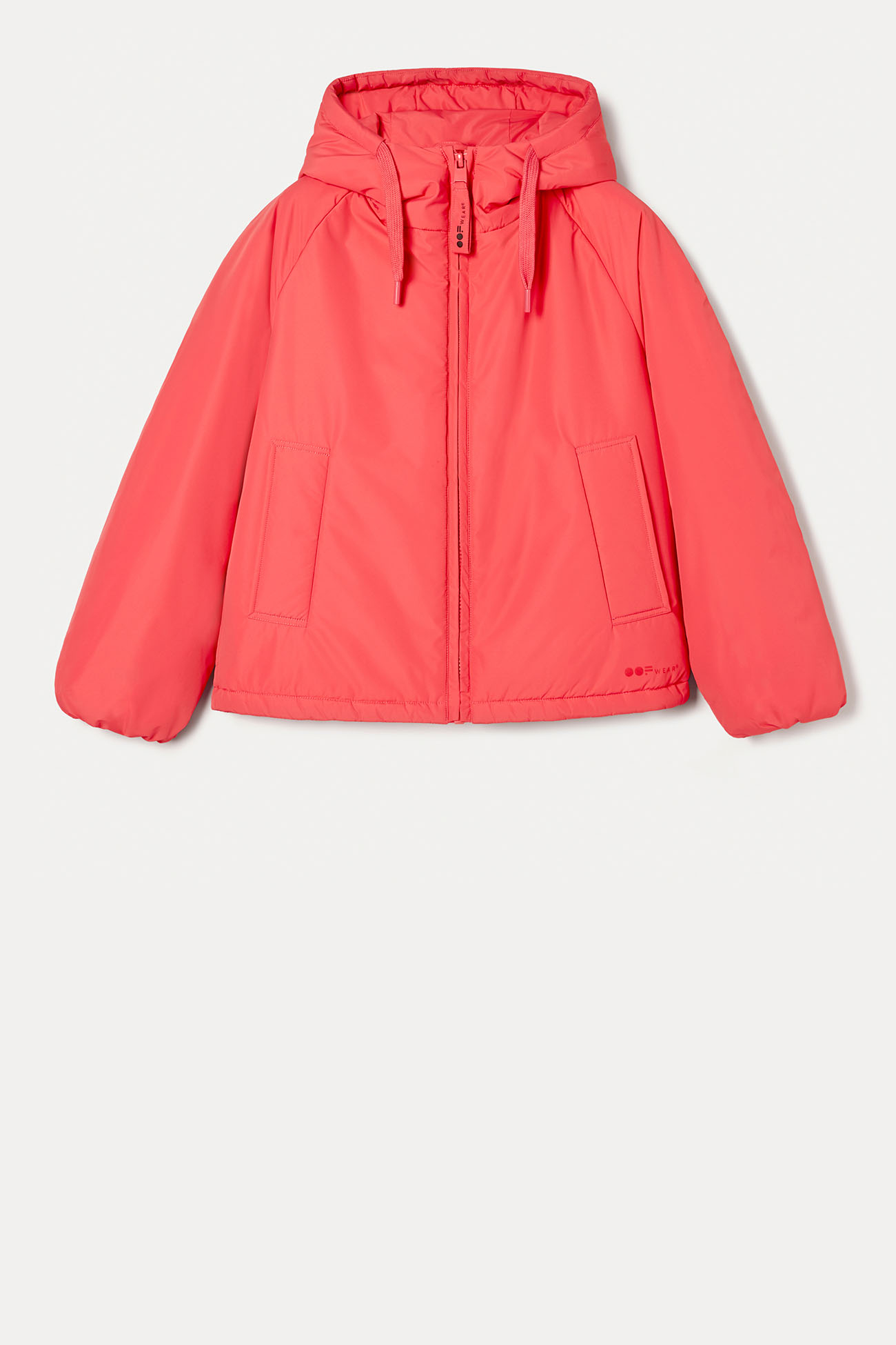 JACKET 9750 MADE IN NYLON - CORAL - OOF WEAR