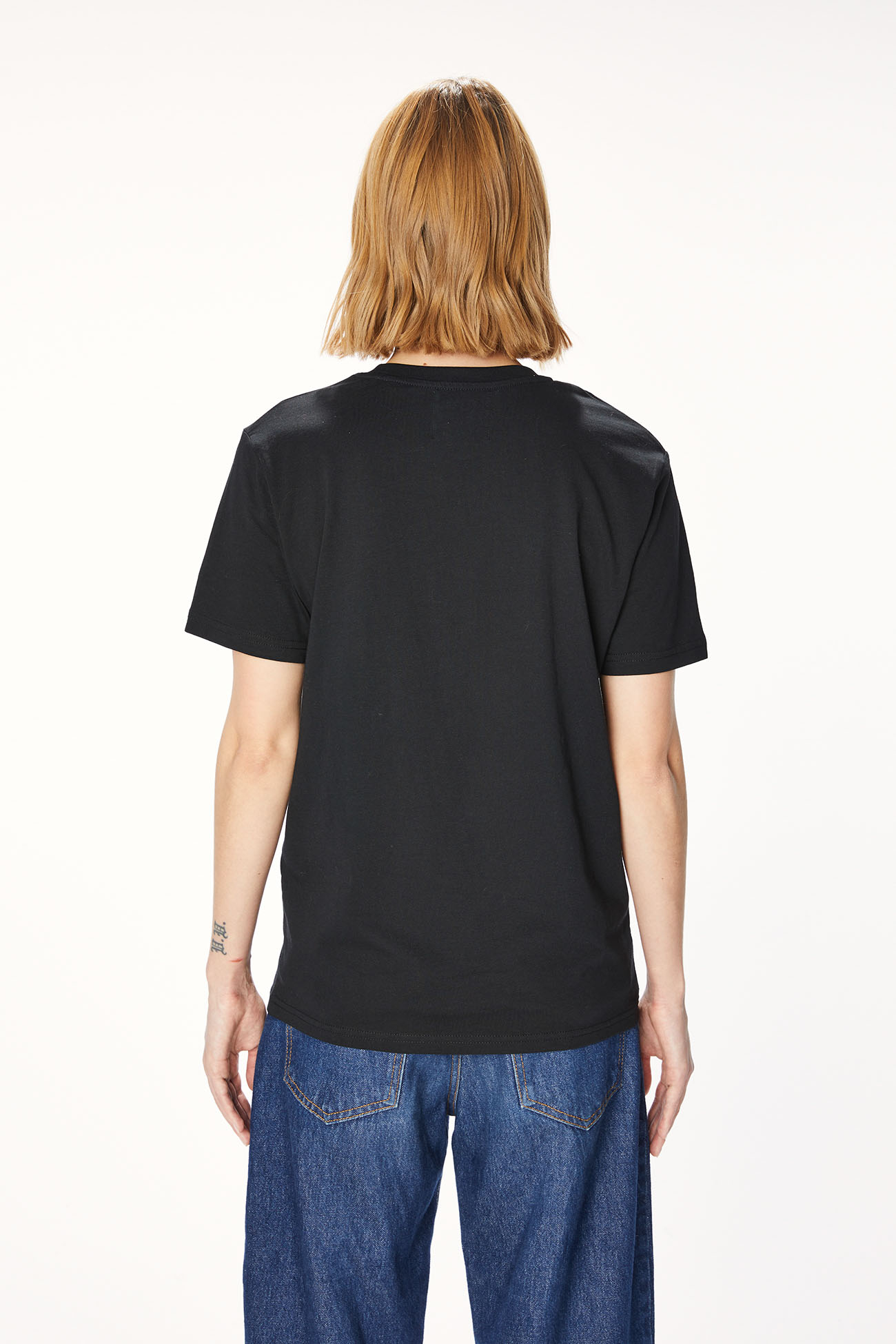 T-SHIRT 7026 MADE IN COTTON  - BLACK - OOF WEAR